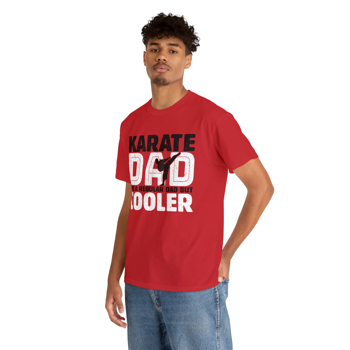Karate Dad Heavy Cotton Tee