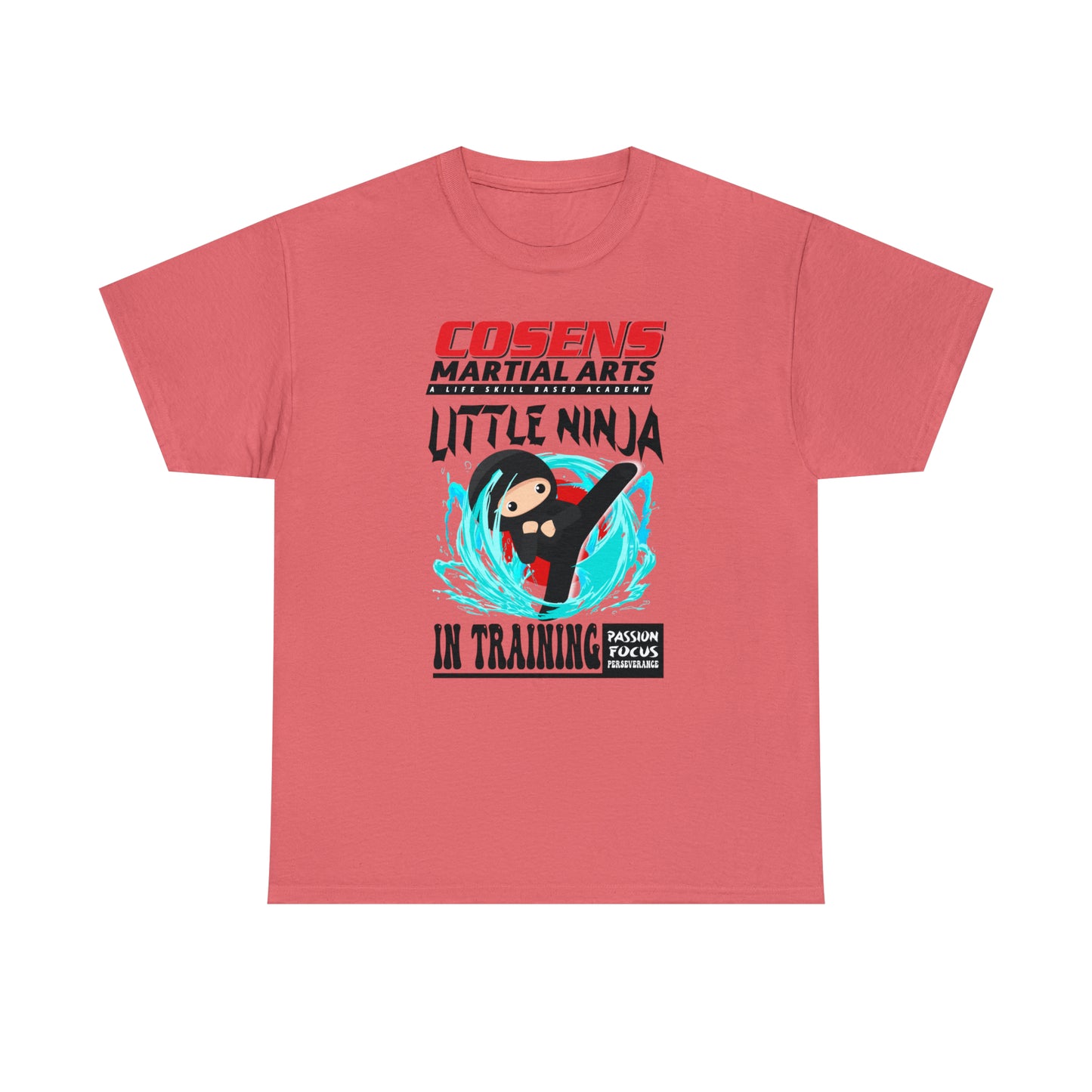 Adult "Little Ninja in Training" Cosens Martial Arts Unisex Heavy Cotton Tee Unisex Heavy Cotton Tee