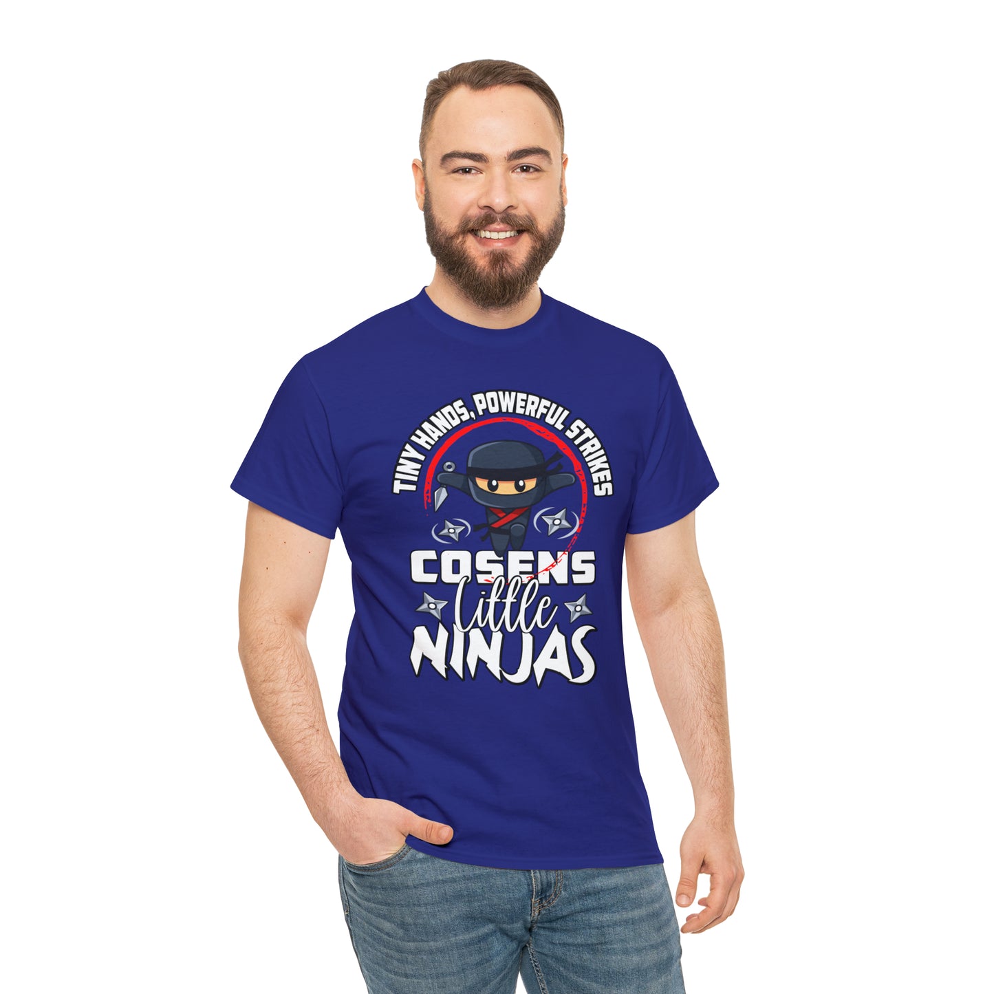 Adult "Little Ninjas" Cosens Martial Arts Unisex Heavy Cotton Tee Unisex Heavy Cotton Tee