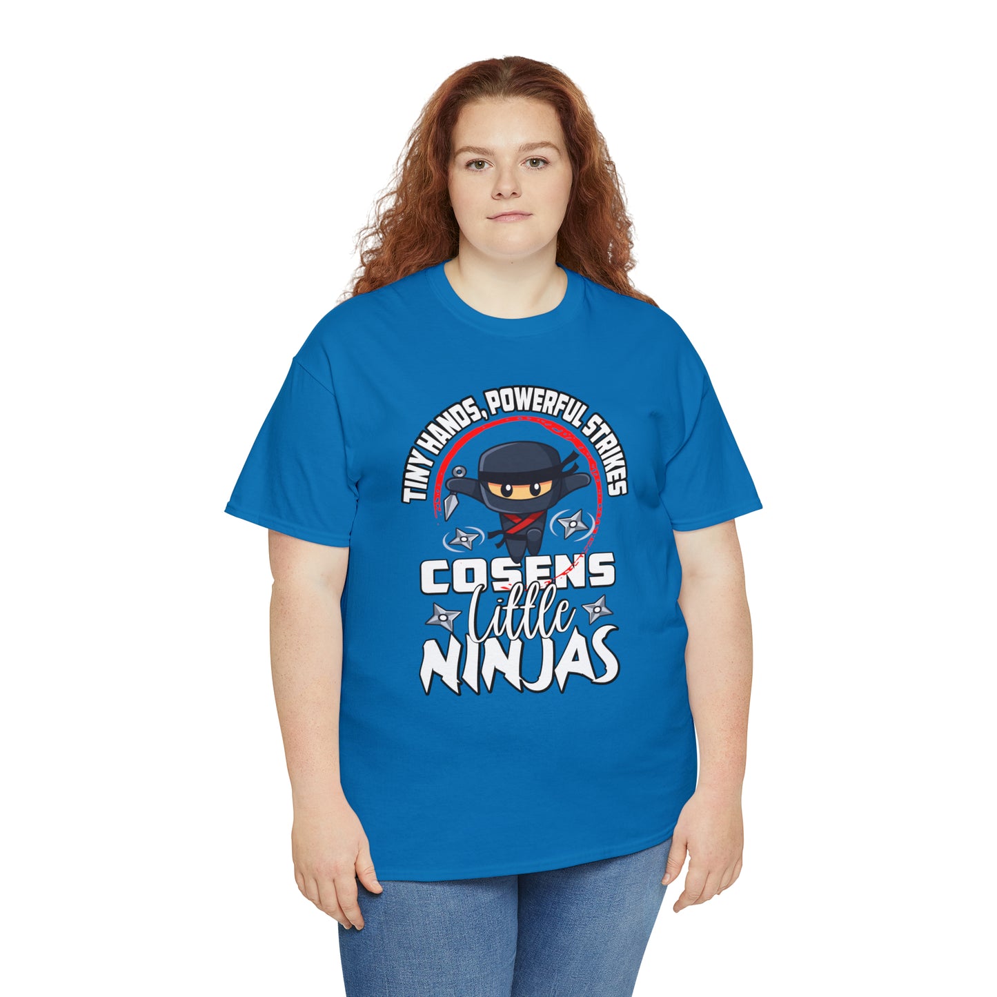 Adult "Little Ninjas" Cosens Martial Arts Unisex Heavy Cotton Tee Unisex Heavy Cotton Tee