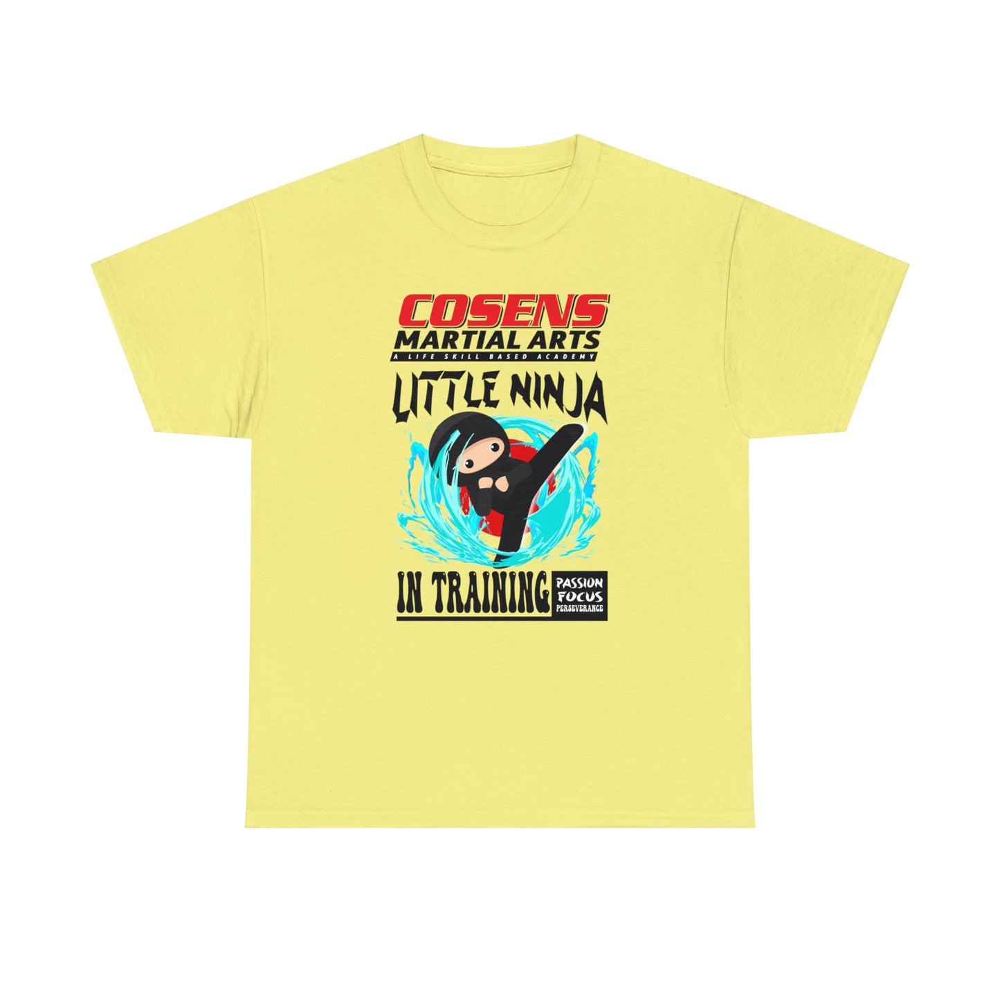 Adult "Little Ninja in Training" Cosens Martial Arts Unisex Heavy Cotton Tee Unisex Heavy Cotton Tee