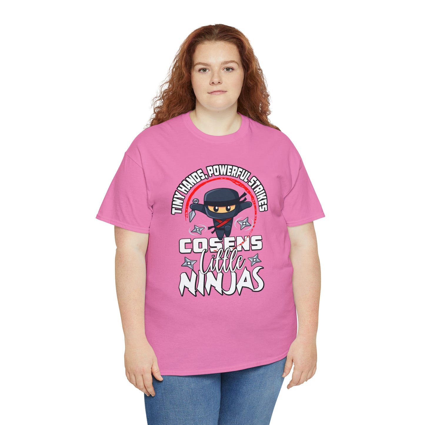 Adult "Little Ninjas" Cosens Martial Arts Unisex Heavy Cotton Tee Unisex Heavy Cotton Tee