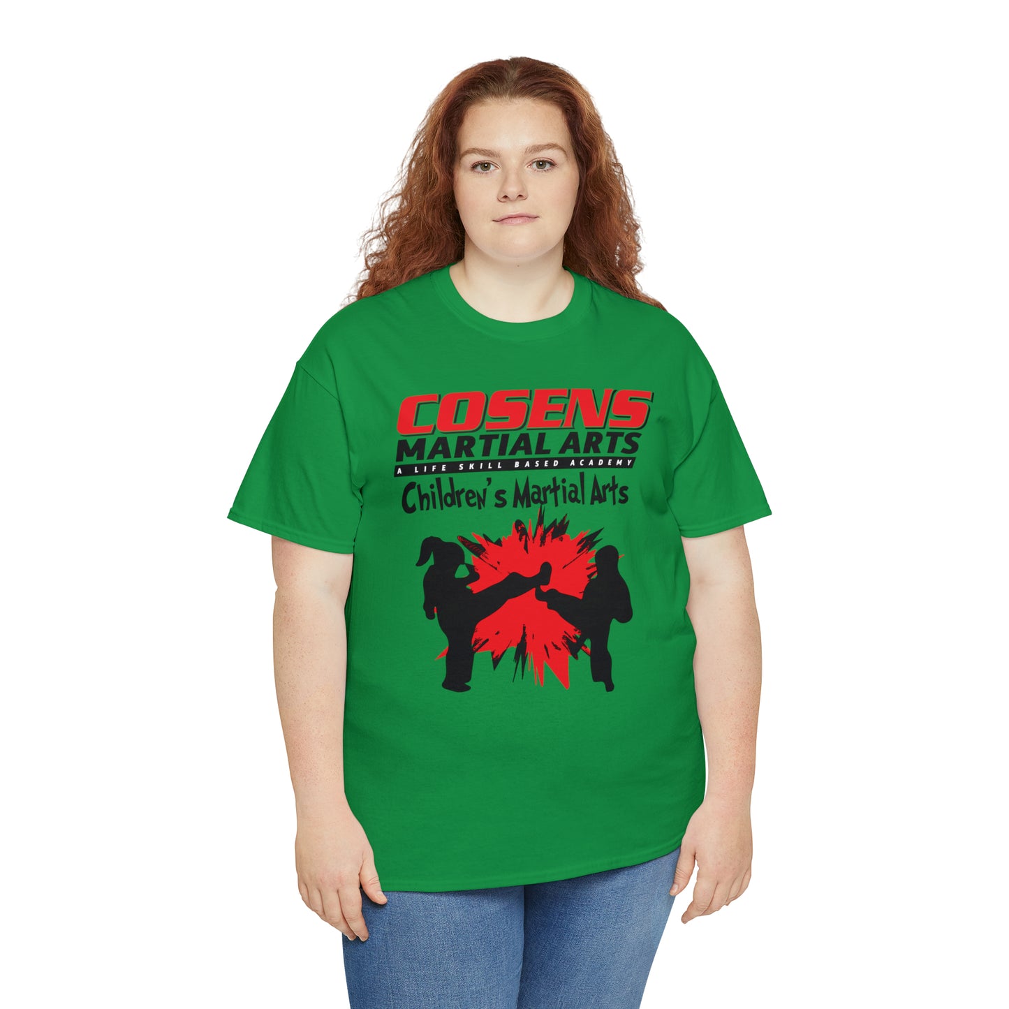 Adult "Childrens Martial Arts" Cosens Martial Arts Unisex Heavy Cotton Tee Unisex Heavy Cotton Tee