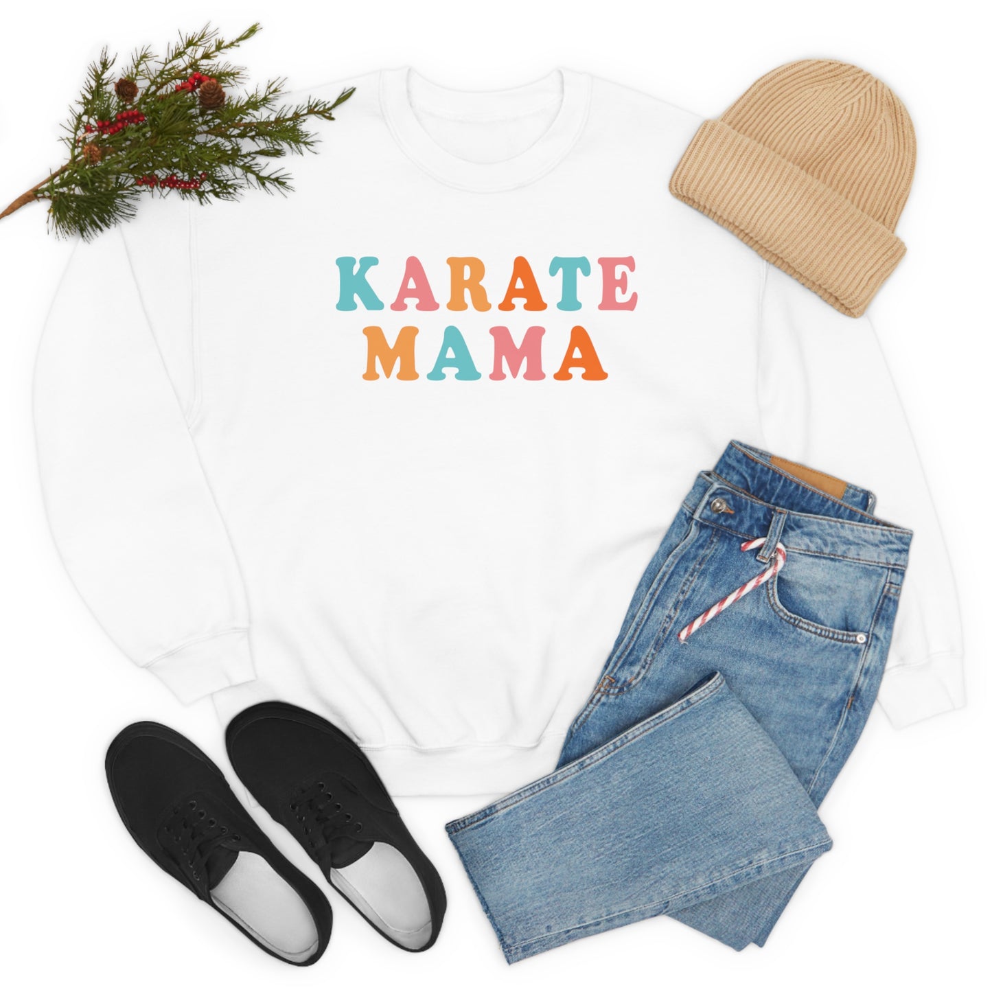 Cosens Karate Mama Heavy Blend™ Crewneck Sweatshirt