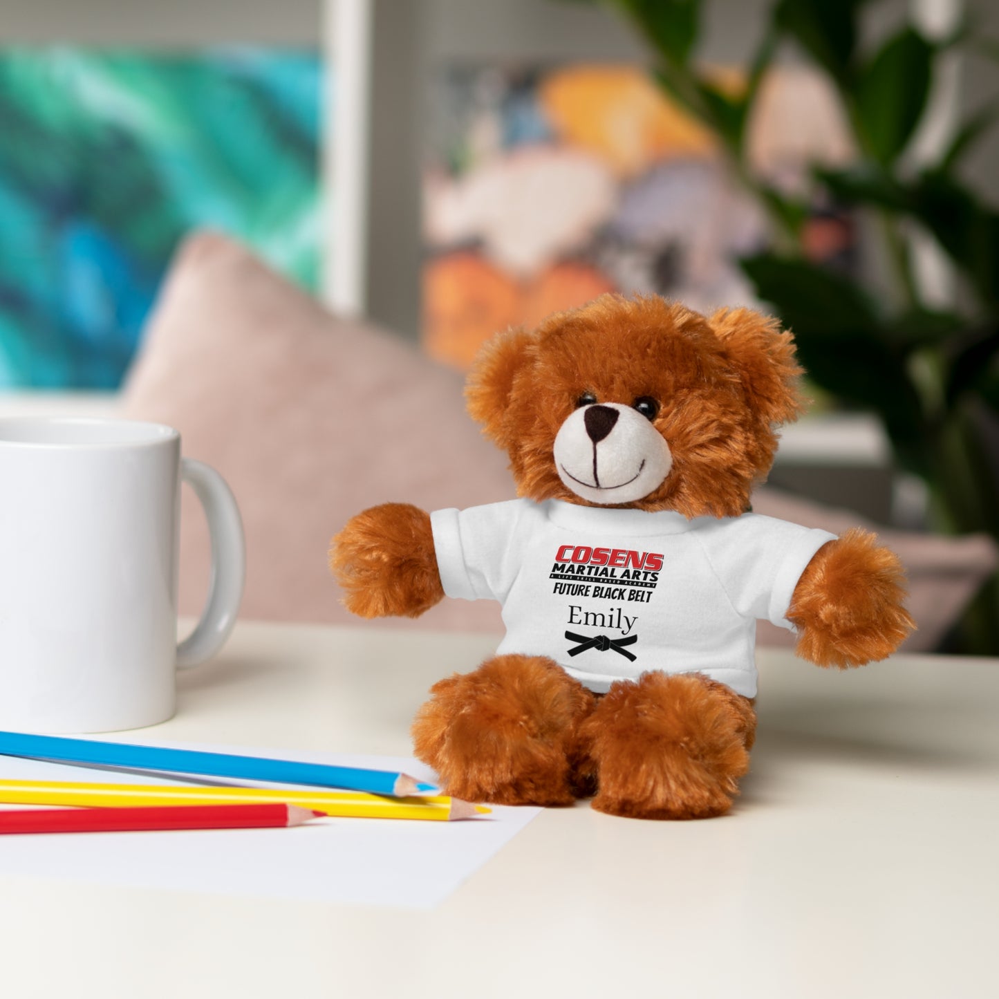 Personalized Cuddle Buddy for Your Little Martial Artist!