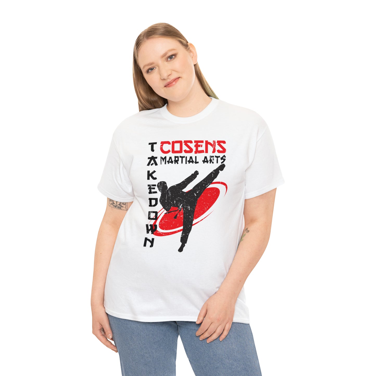 Adult "Takedown" Cosens Martial Arts Unisex Heavy Cotton Tee Unisex Heavy Cotton Tee