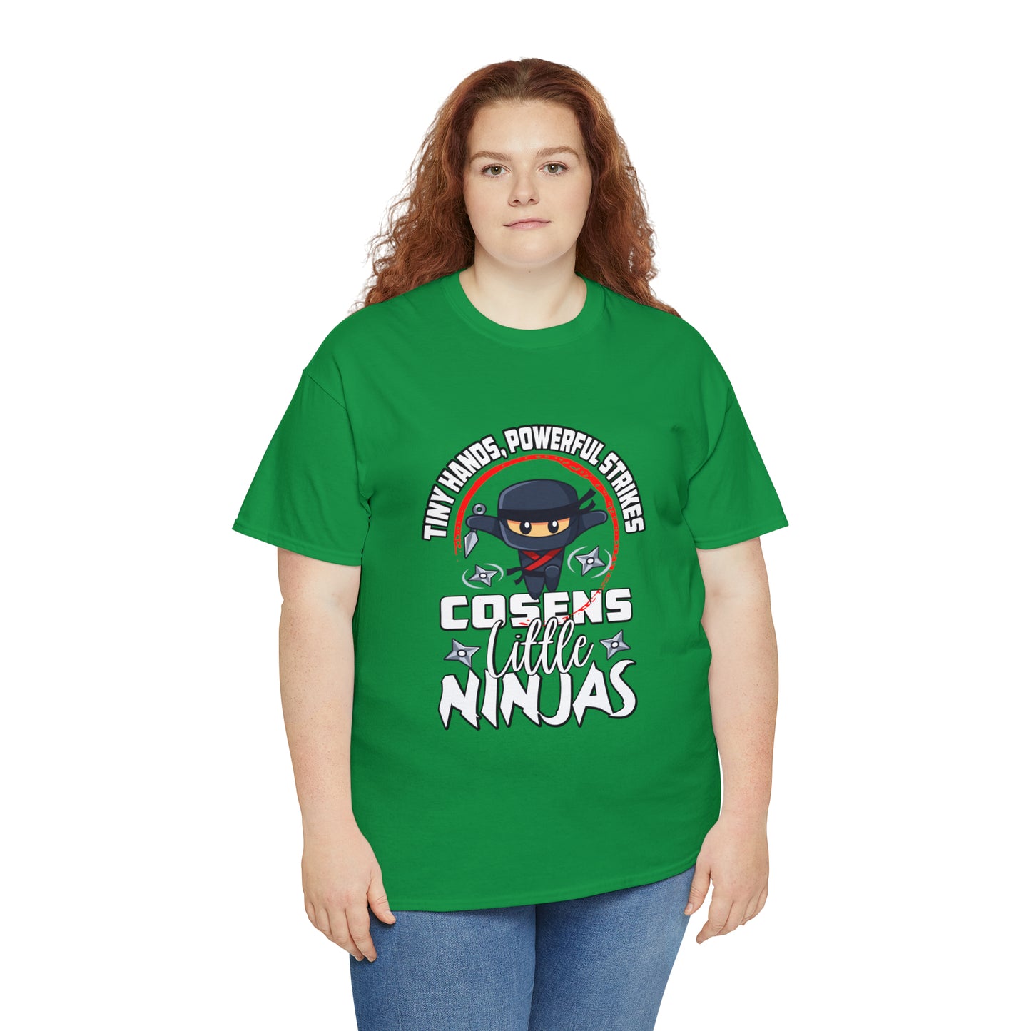 Little Ninjas Adult Unisex Heavy Cotton Tee