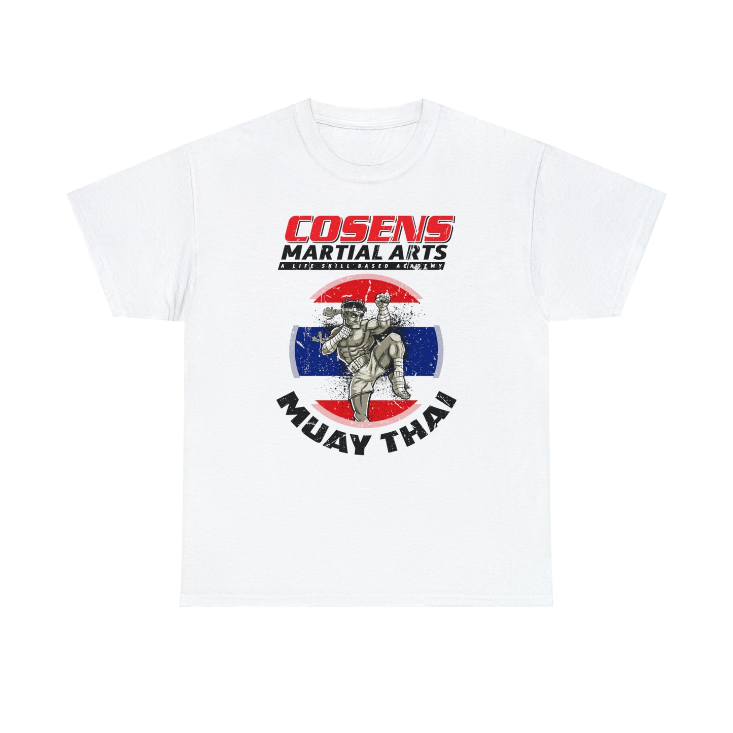 Adult "Muay Thai" Cosens Martial Arts Unisex Heavy Cotton Tee Unisex Heavy Cotton Tee
