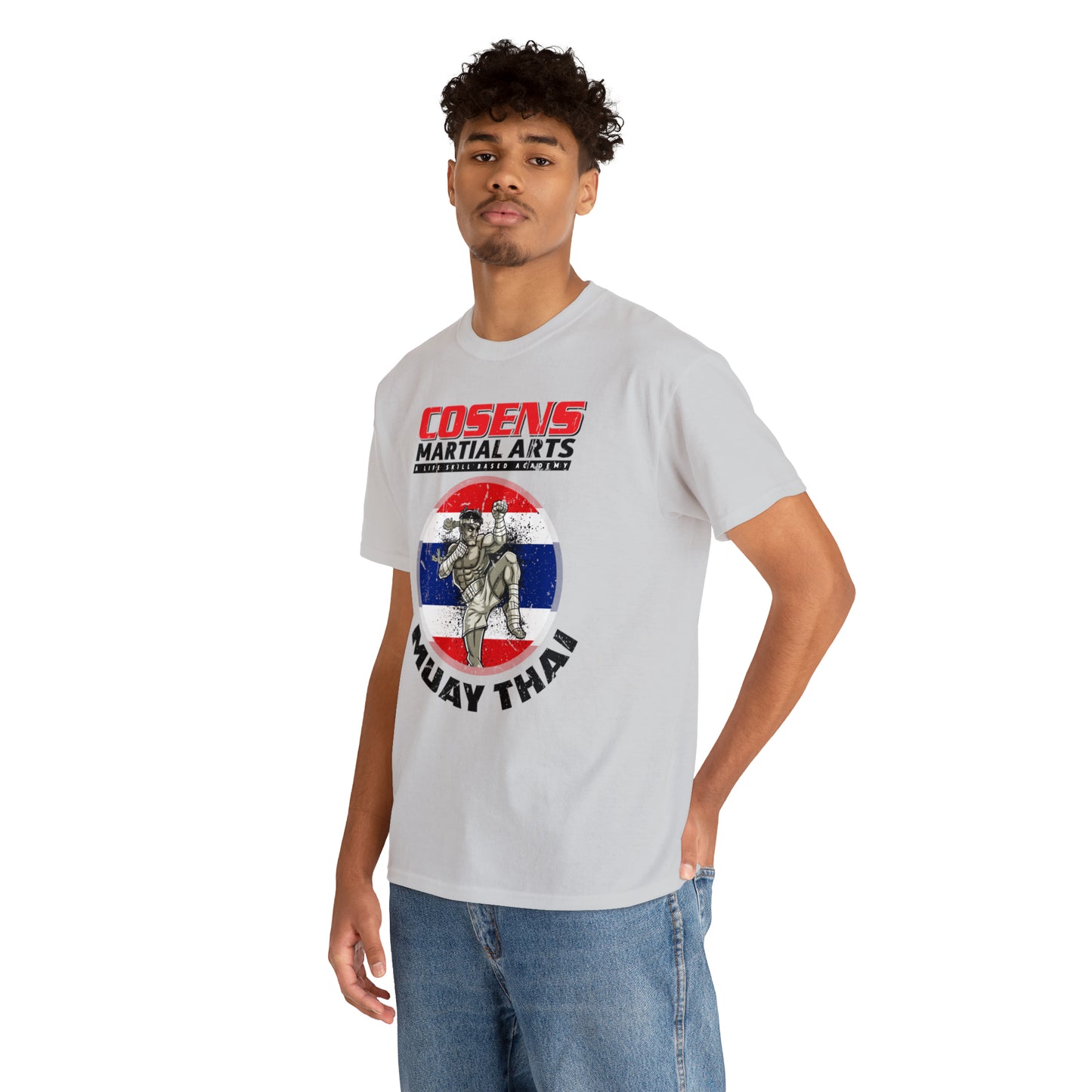 Adult "Muay Thai" Cosens Martial Arts Unisex Heavy Cotton Tee Unisex Heavy Cotton Tee