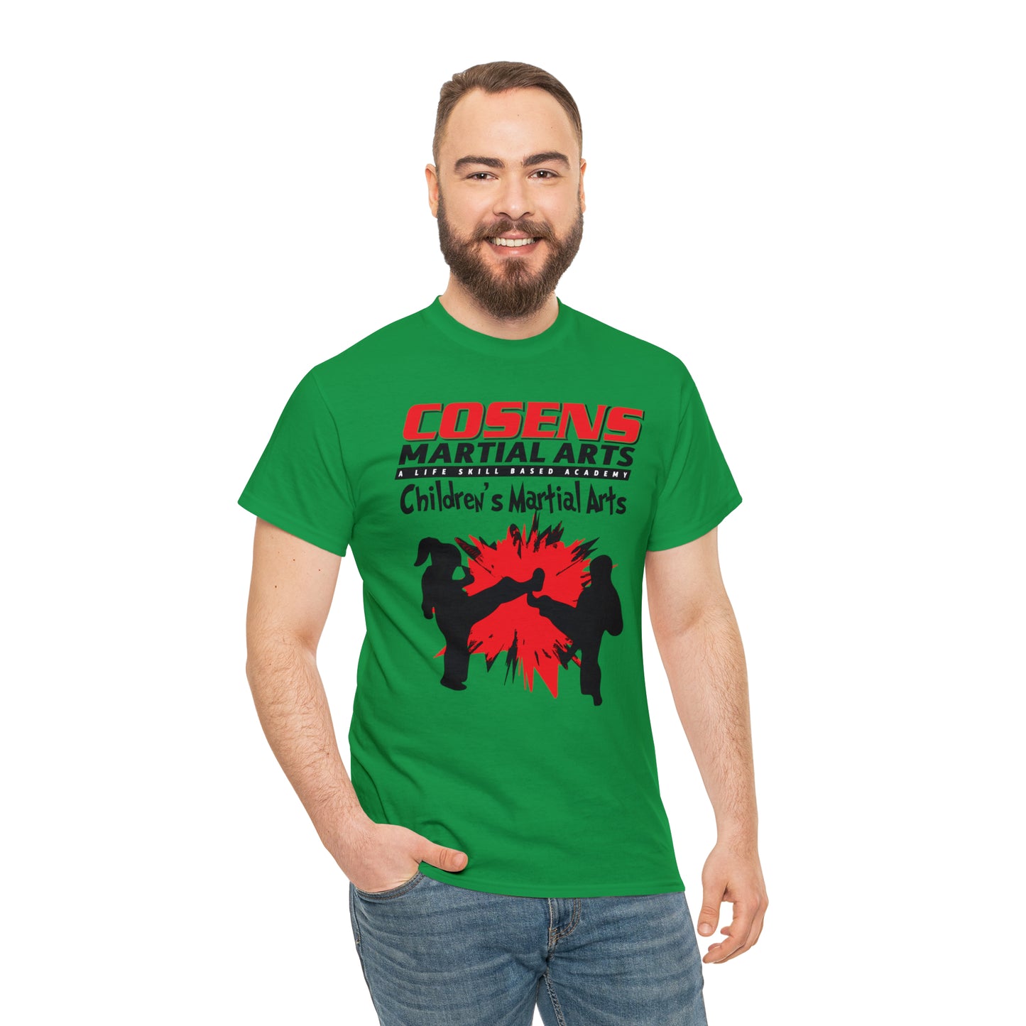 Adult "Childrens Martial Arts" Cosens Martial Arts Unisex Heavy Cotton Tee Unisex Heavy Cotton Tee