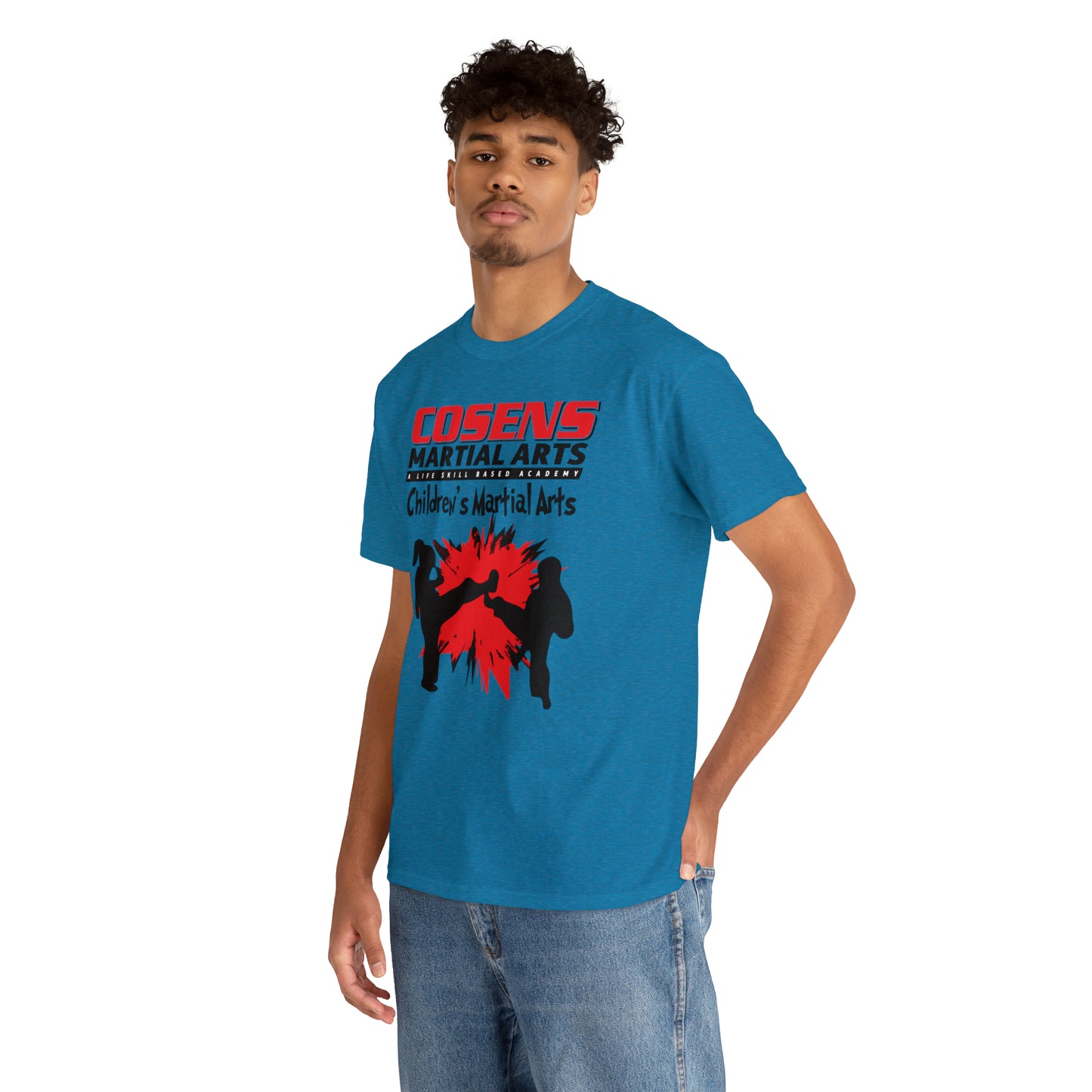 Adult "Childrens Martial Arts" Cosens Martial Arts Unisex Heavy Cotton Tee Unisex Heavy Cotton Tee
