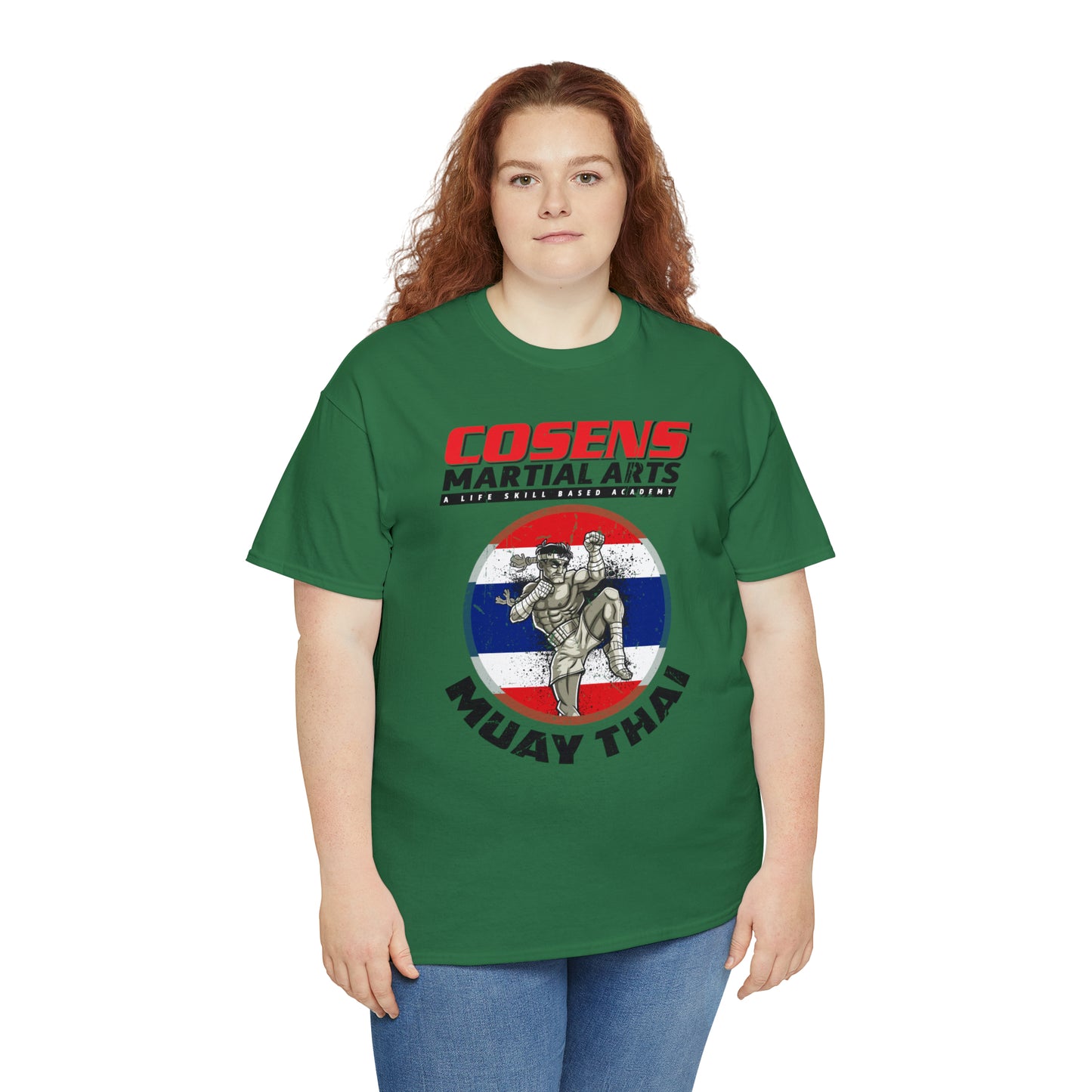 Adult "Muay Thai" Cosens Martial Arts Unisex Heavy Cotton Tee Unisex Heavy Cotton Tee