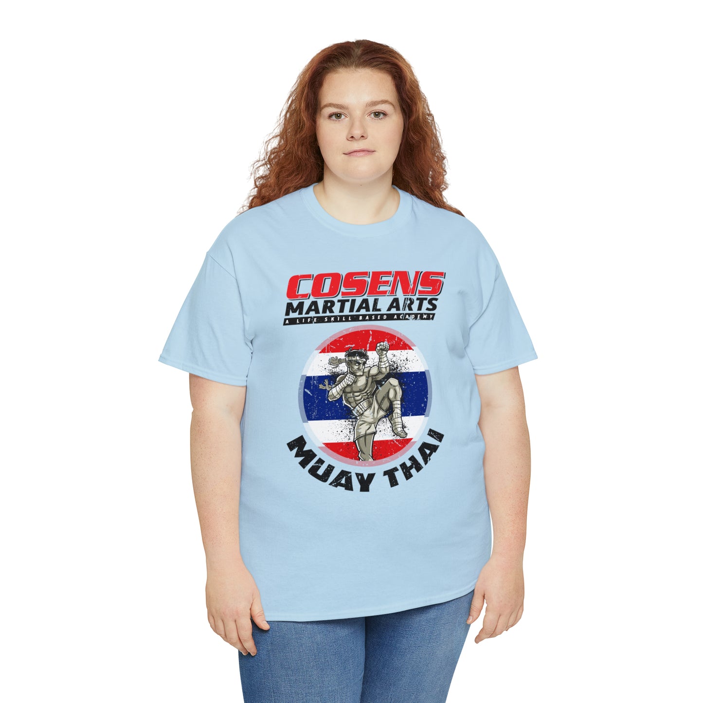 Adult "Muay Thai" Cosens Martial Arts Unisex Heavy Cotton Tee Unisex Heavy Cotton Tee