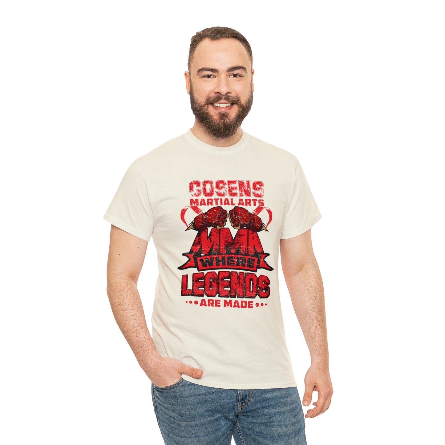 Legends Adult Cosens Martial Arts Unisex Heavy Cotton Tee