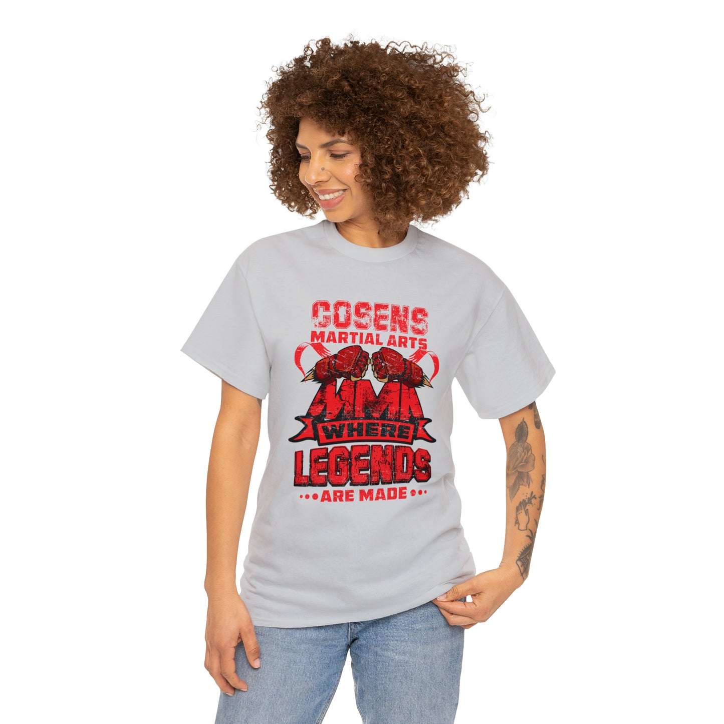Legends Adult Cosens Martial Arts Unisex Heavy Cotton Tee