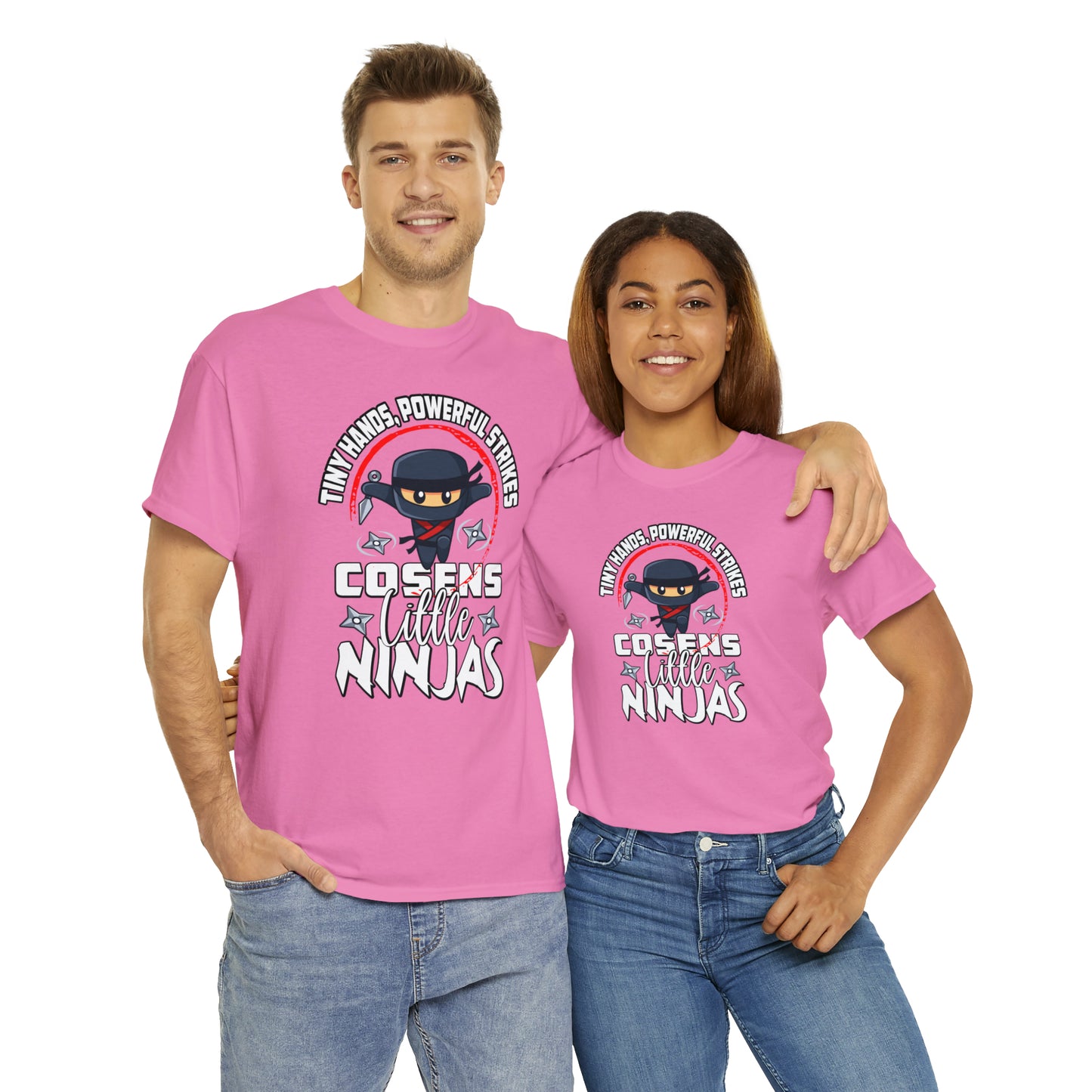 Adult "Little Ninjas" Cosens Martial Arts Unisex Heavy Cotton Tee Unisex Heavy Cotton Tee
