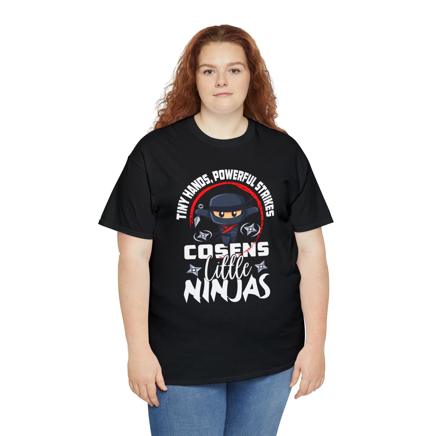 Adult "Little Ninjas" Cosens Martial Arts Unisex Heavy Cotton Tee Unisex Heavy Cotton Tee