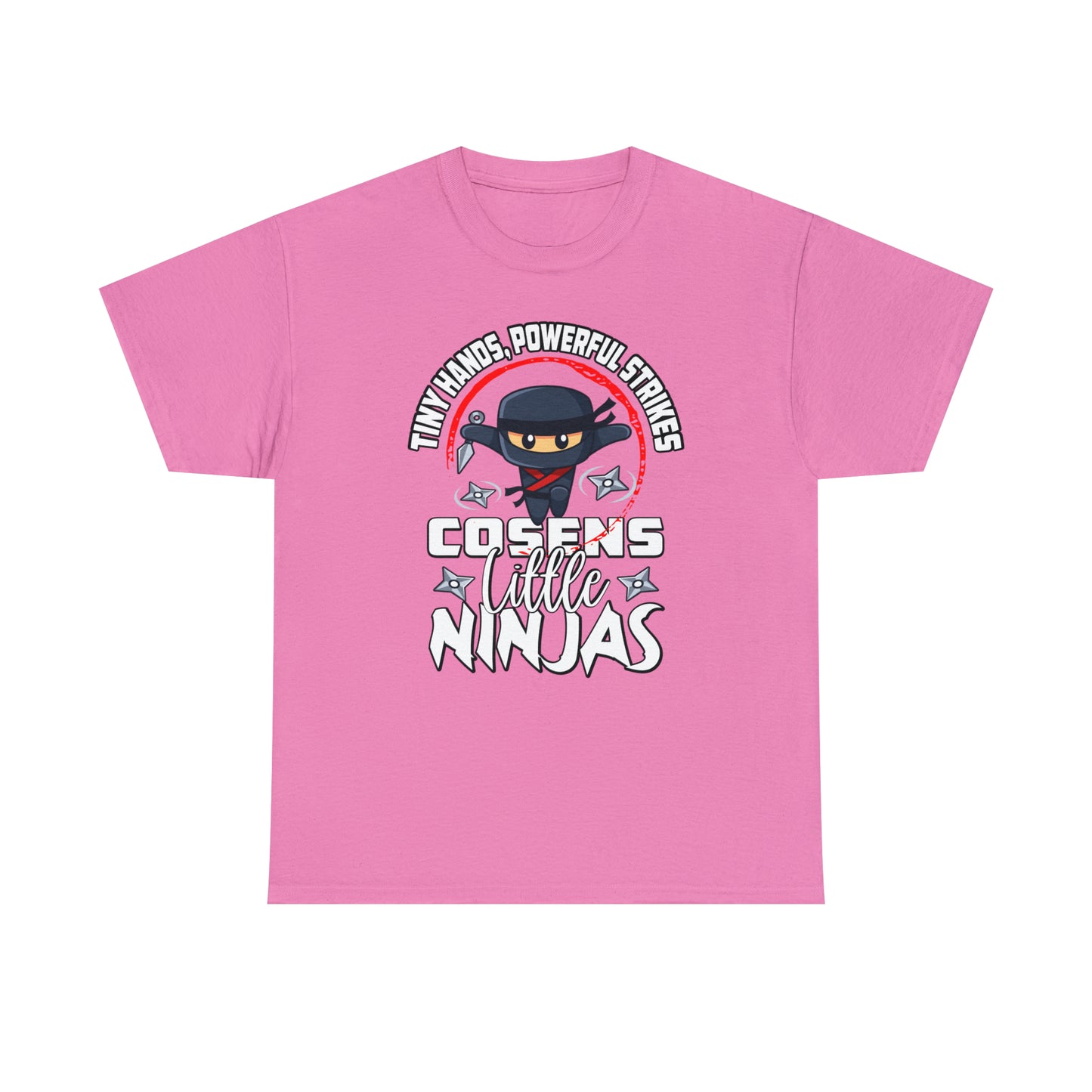 Adult "Little Ninjas" Cosens Martial Arts Unisex Heavy Cotton Tee Unisex Heavy Cotton Tee