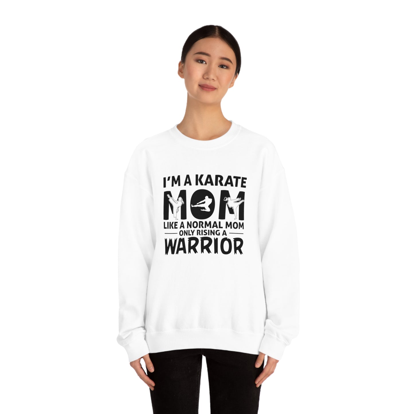 Cosens I'm a Karate Mom Heavy Blend™ Crewneck Sweatshirt