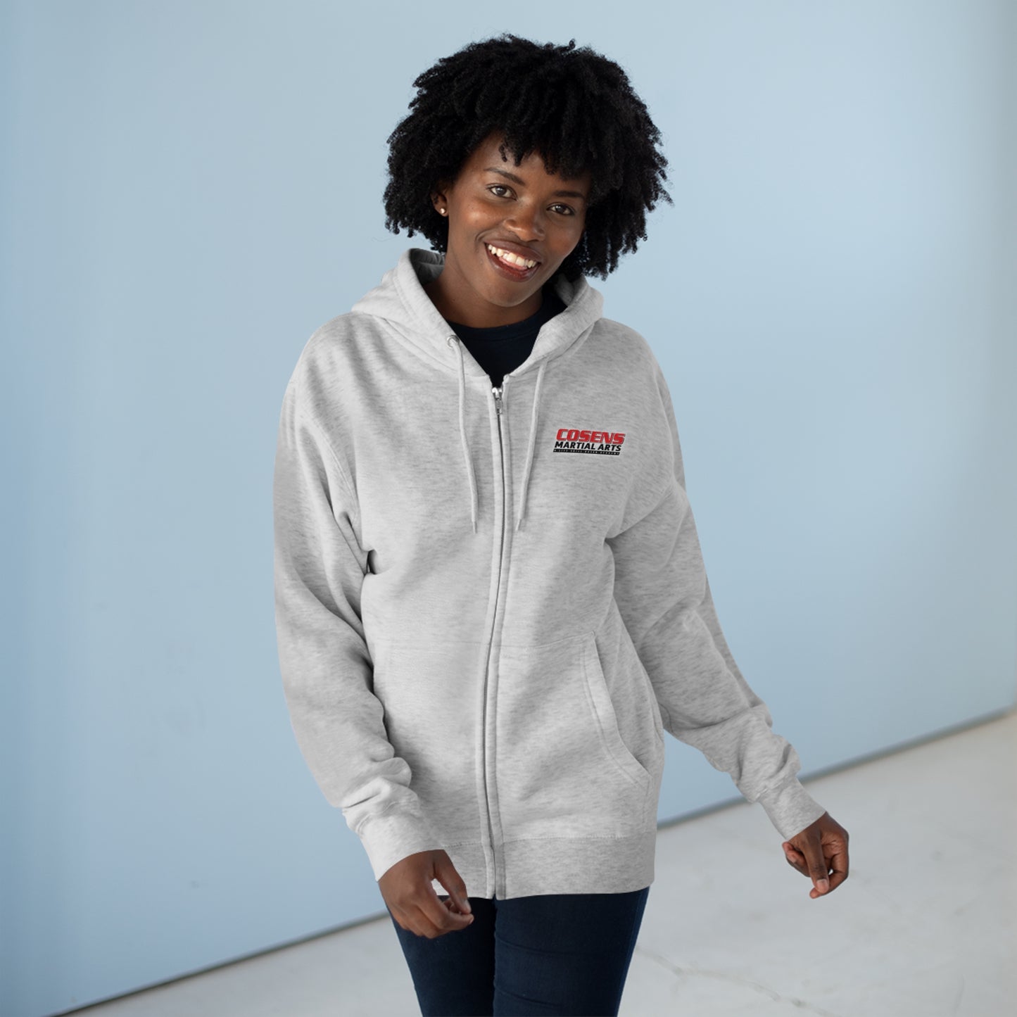 Adult Premium Unisex Full Zip Hoodie (Not customized with name)