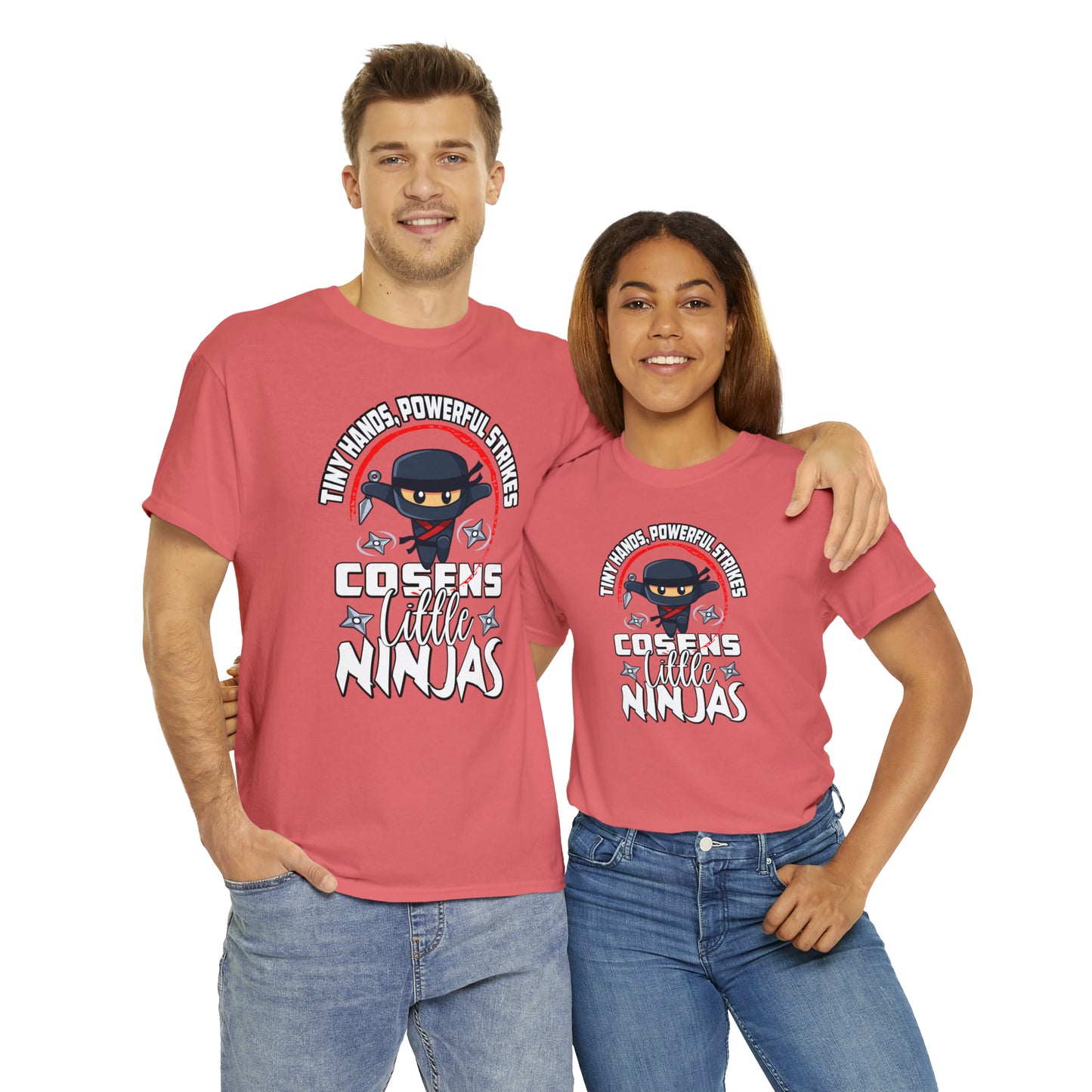 Adult "Little Ninjas" Cosens Martial Arts Unisex Heavy Cotton Tee Unisex Heavy Cotton Tee