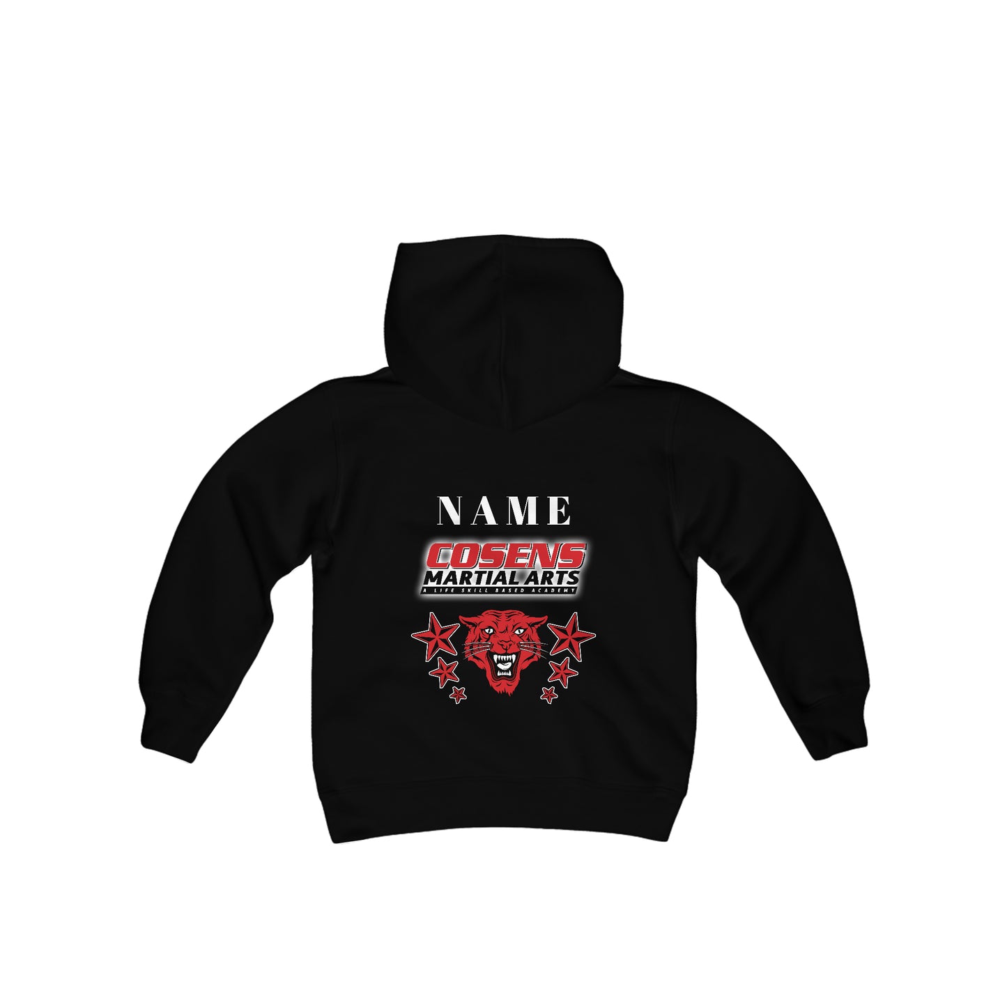 Youth Custom Pullover Hooded Sweatshirt (Name on Back)