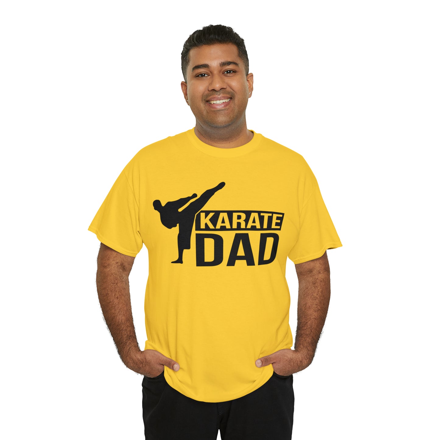 Karate Dad New Heavy Cotton Tee