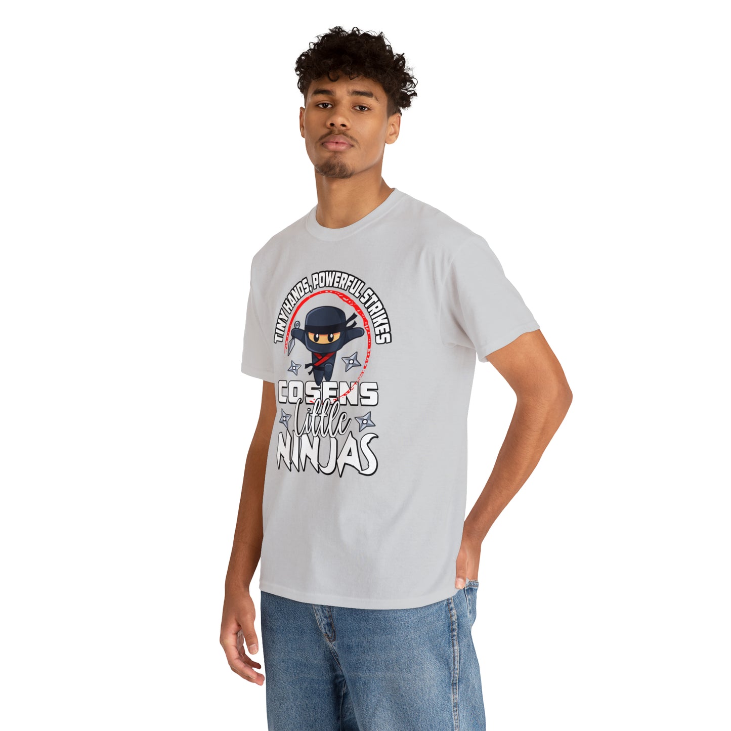 Adult "Little Ninjas" Cosens Martial Arts Unisex Heavy Cotton Tee Unisex Heavy Cotton Tee