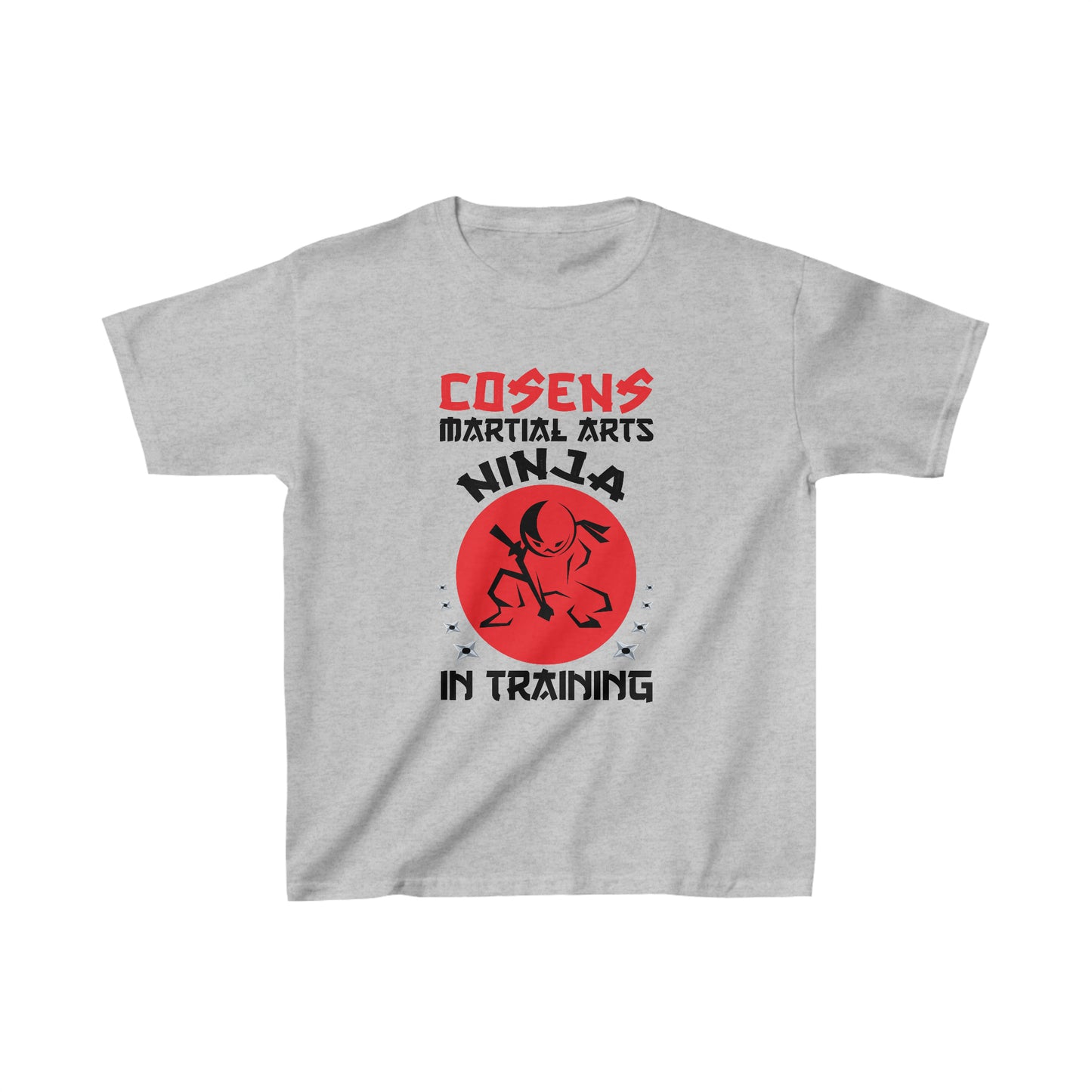 Kids "Ninja In Training" Cosens Martial Arts Unisex Heavy Cotton Tee Kids Heavy Cotton™ Tee