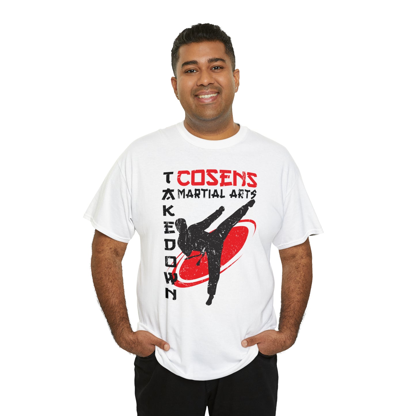 Adult "Takedown" Cosens Martial Arts Unisex Heavy Cotton Tee Unisex Heavy Cotton Tee