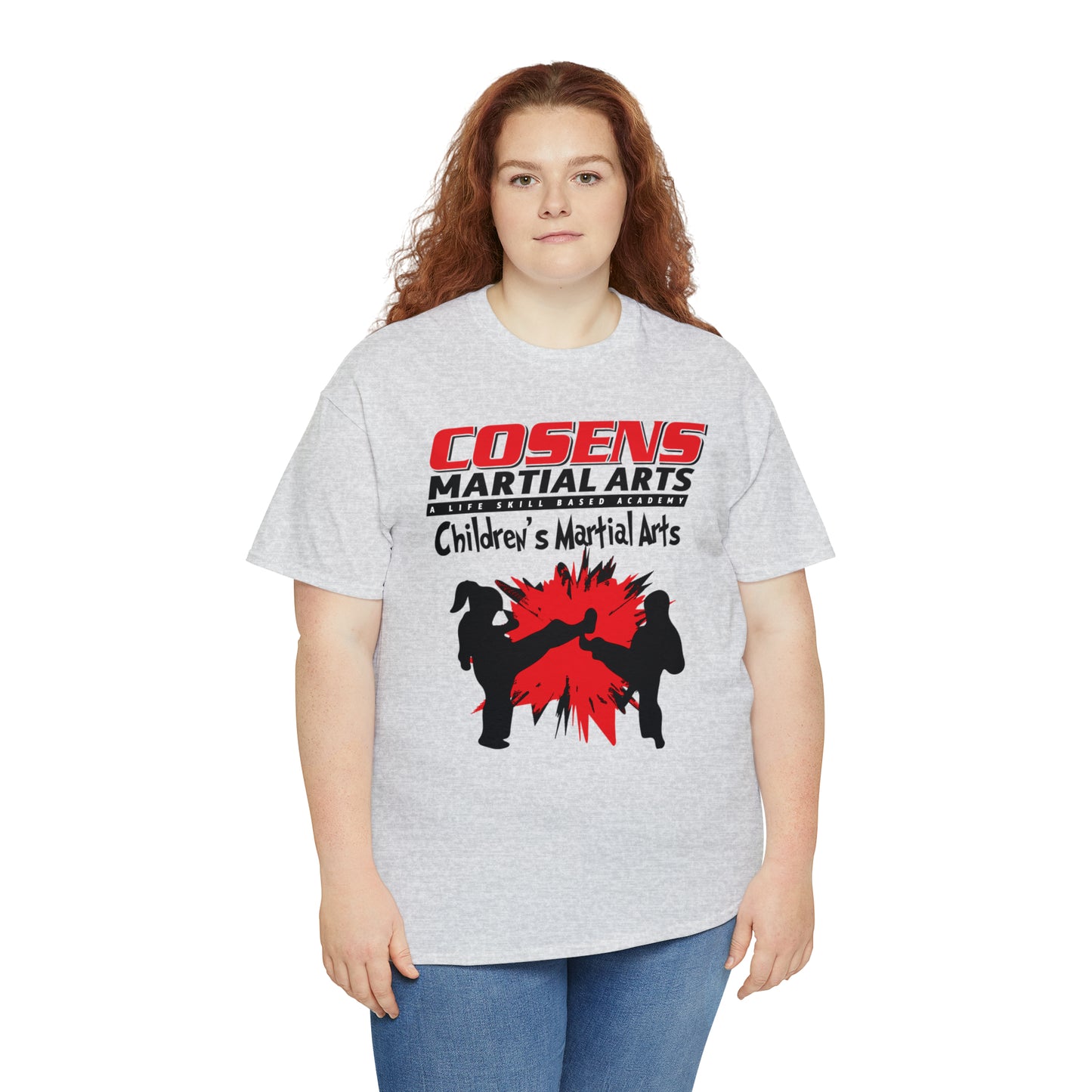 Adult "Childrens Martial Arts" Cosens Martial Arts Unisex Heavy Cotton Tee Unisex Heavy Cotton Tee