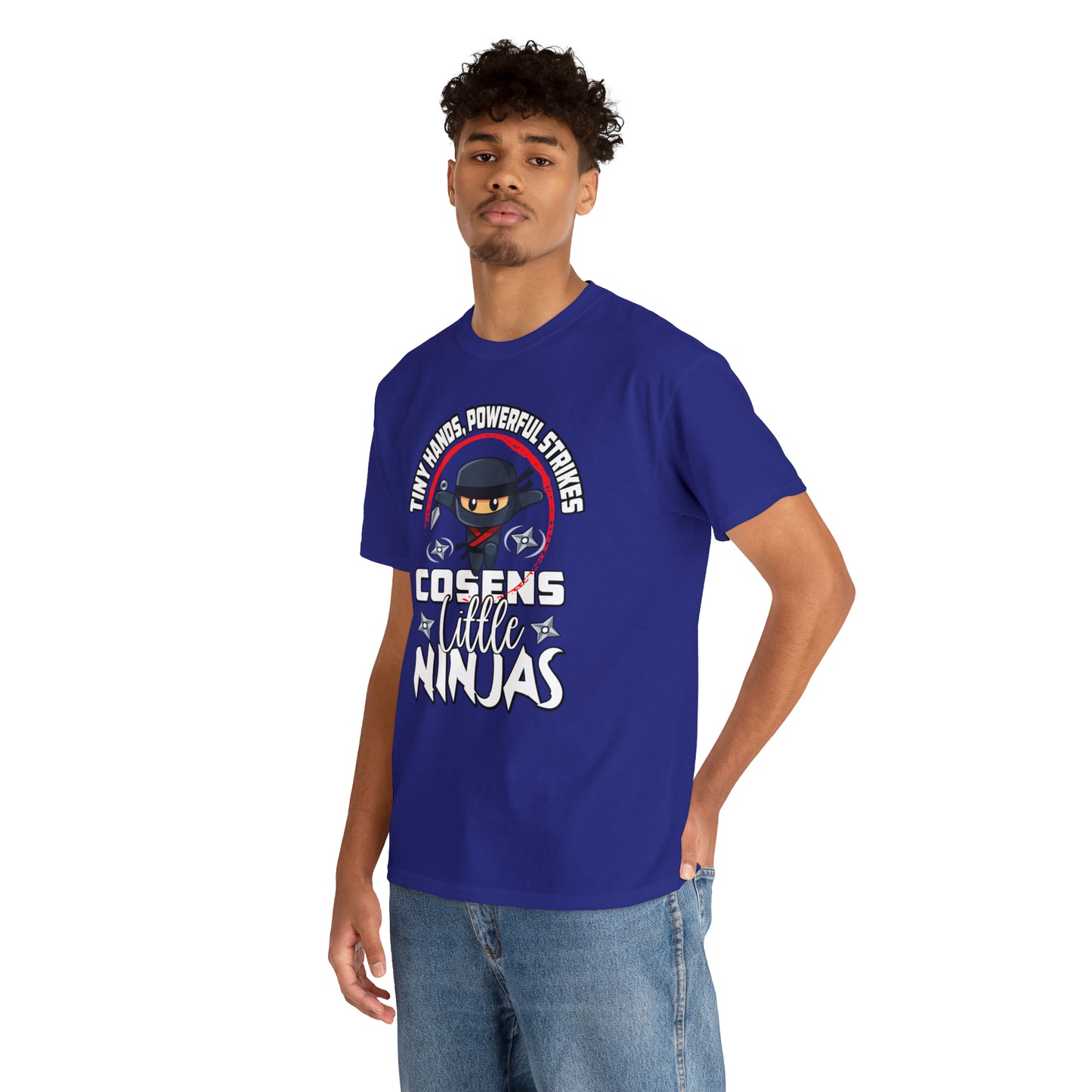 Adult "Little Ninjas" Cosens Martial Arts Unisex Heavy Cotton Tee Unisex Heavy Cotton Tee
