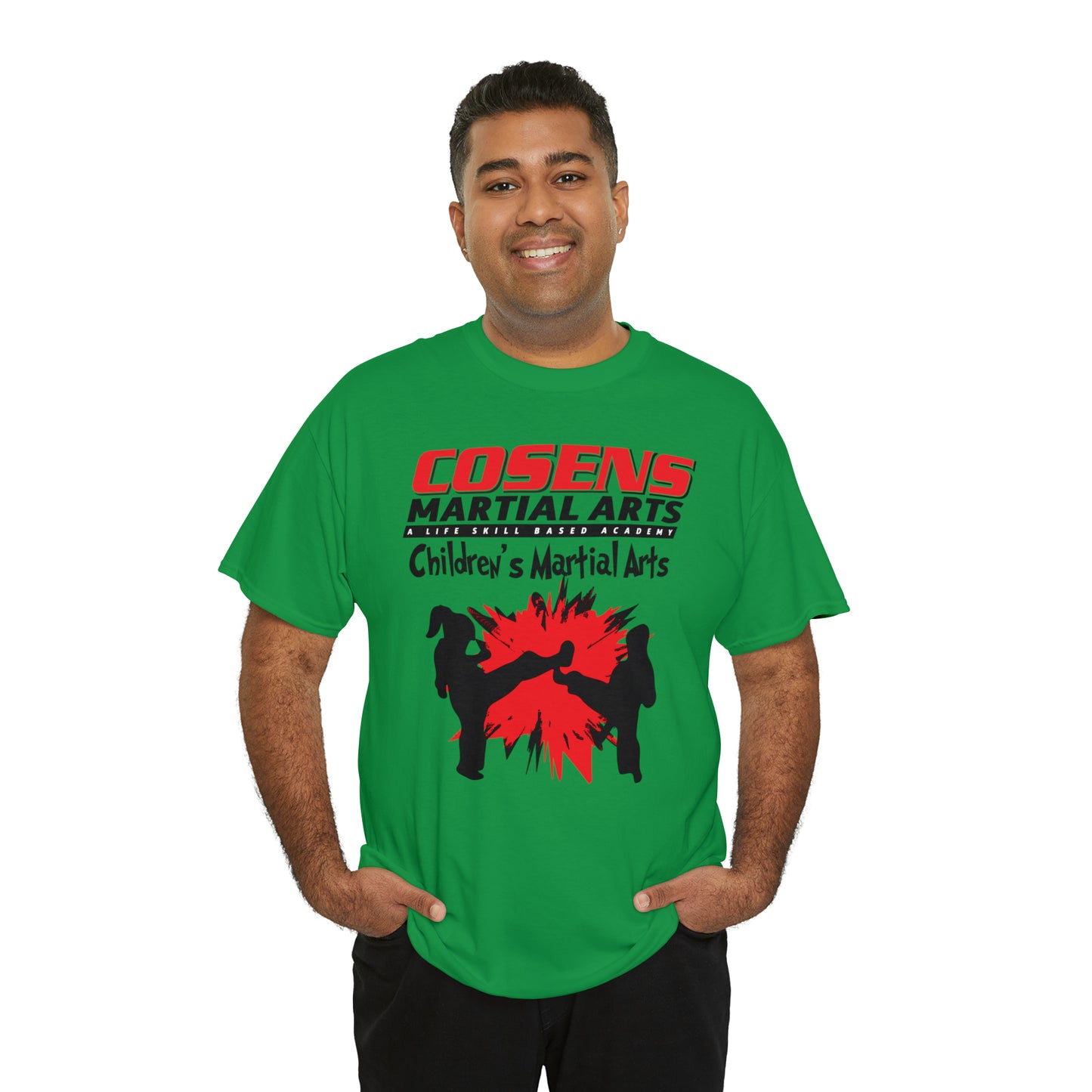 Adult "Childrens Martial Arts" Cosens Martial Arts Unisex Heavy Cotton Tee Unisex Heavy Cotton Tee