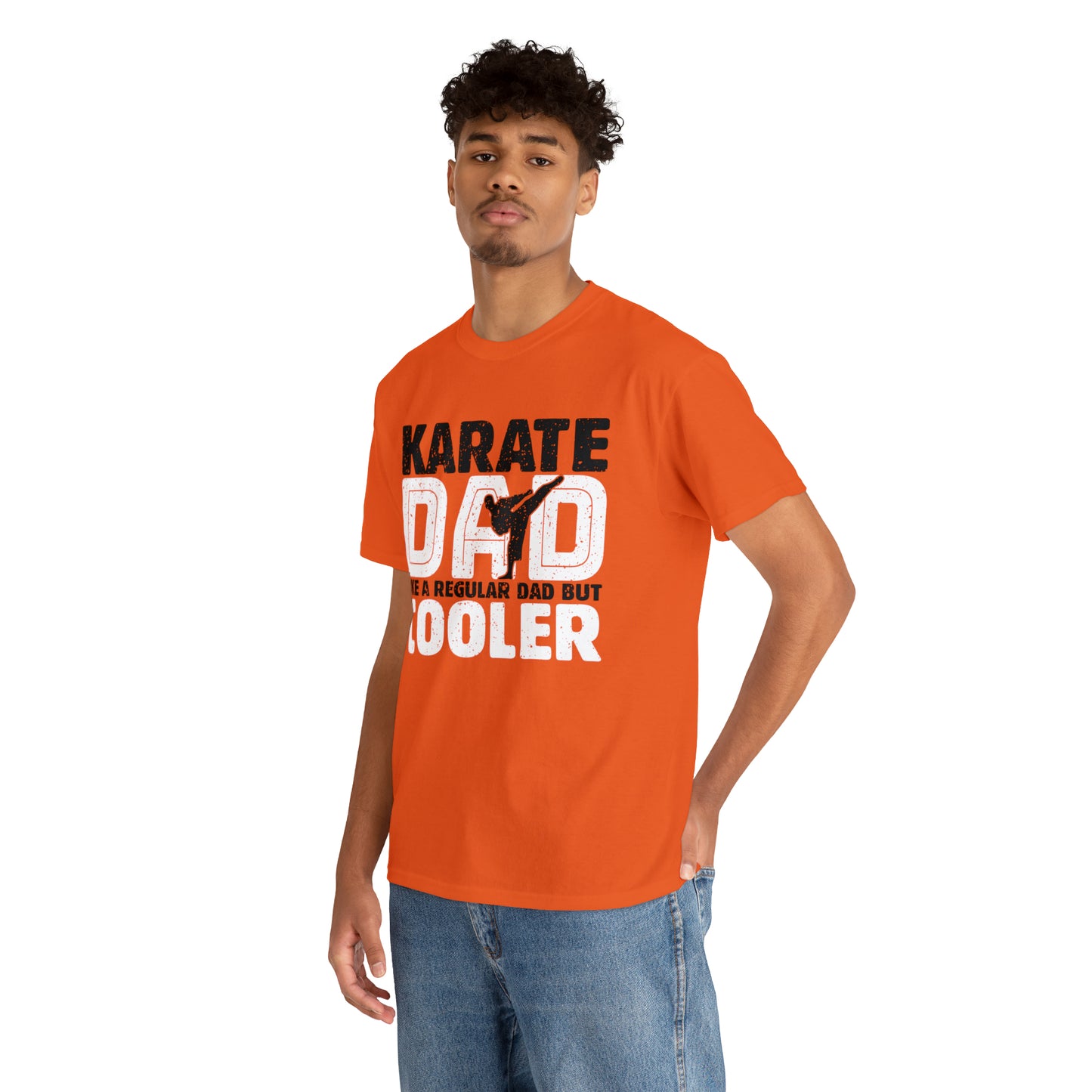 Karate Dad Heavy Cotton Tee