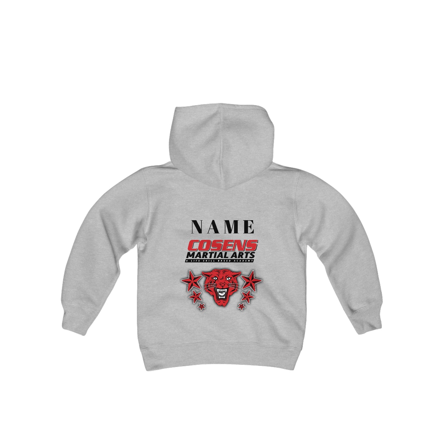 Youth Custom Pullover Hooded Sweatshirt (Name on Back)