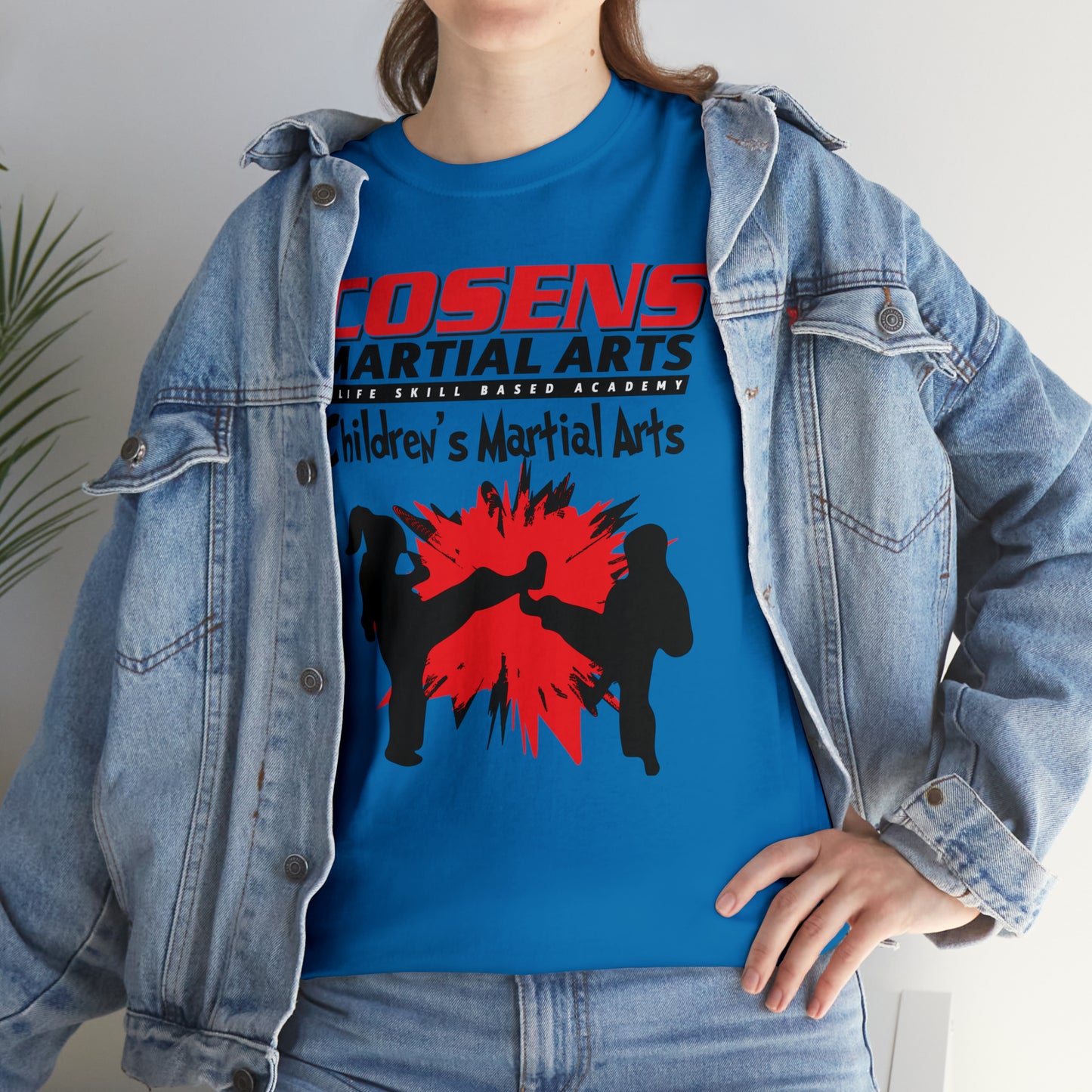 Adult "Childrens Martial Arts" Cosens Martial Arts Unisex Heavy Cotton Tee Unisex Heavy Cotton Tee