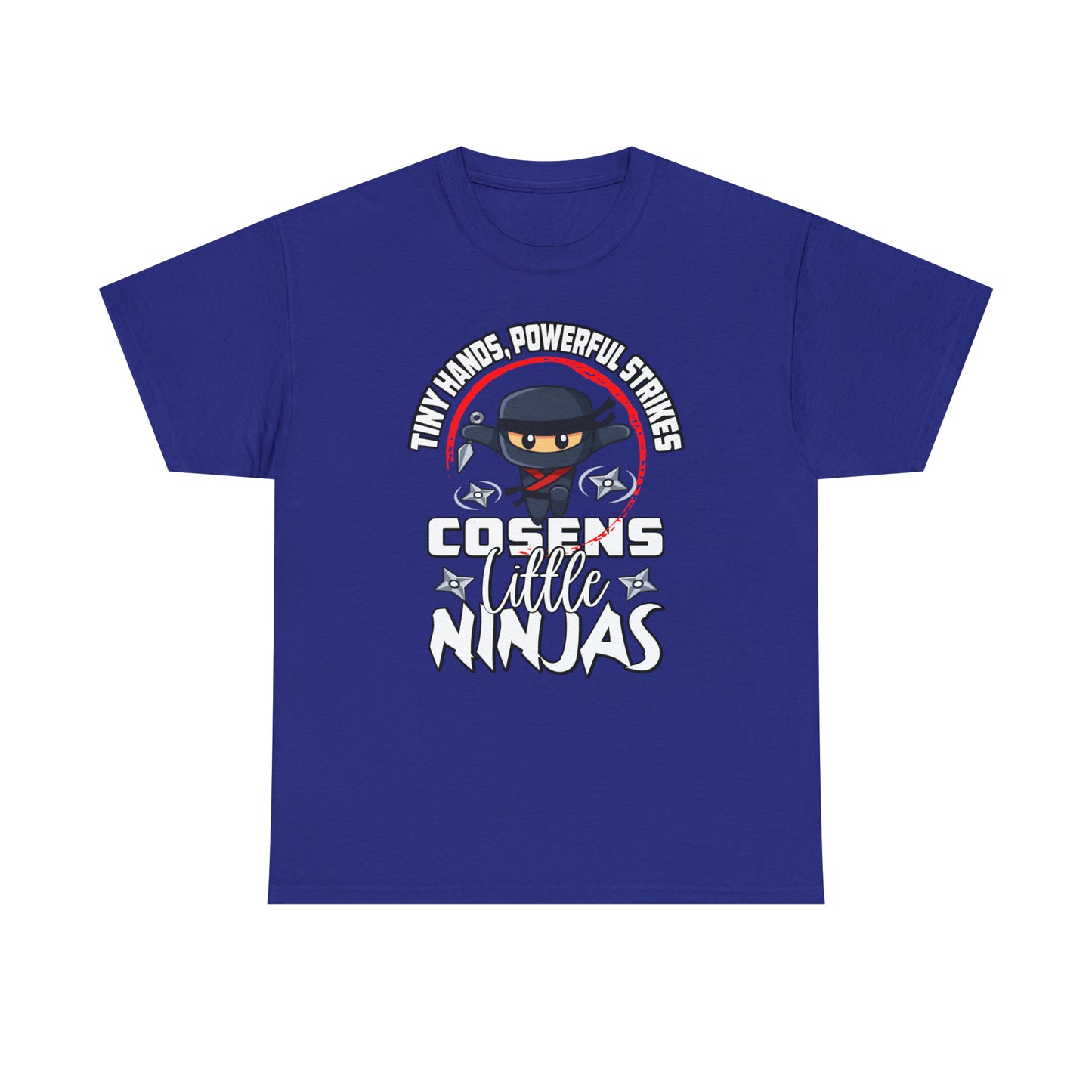 Adult "Little Ninjas" Cosens Martial Arts Unisex Heavy Cotton Tee Unisex Heavy Cotton Tee
