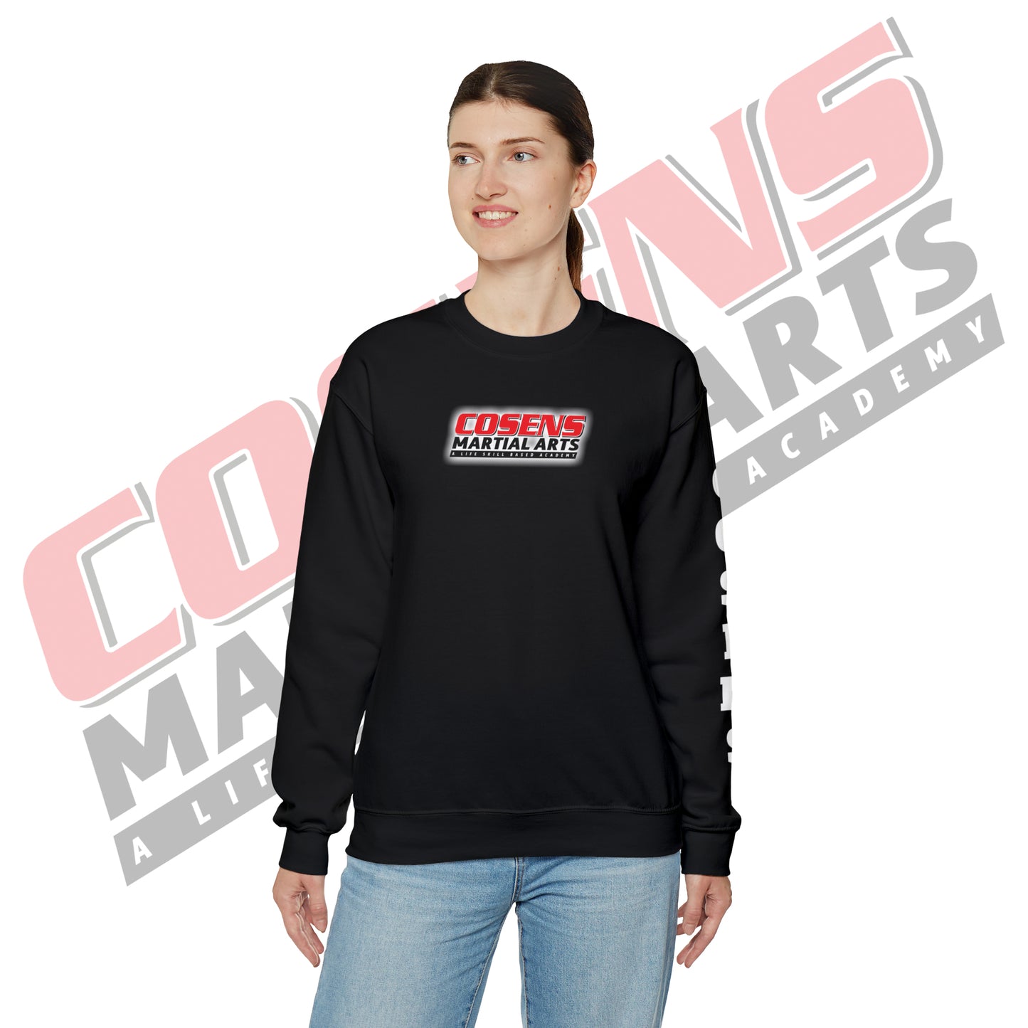 Adult Custom Crewneck Sweatshirt (Name on Sleeve)