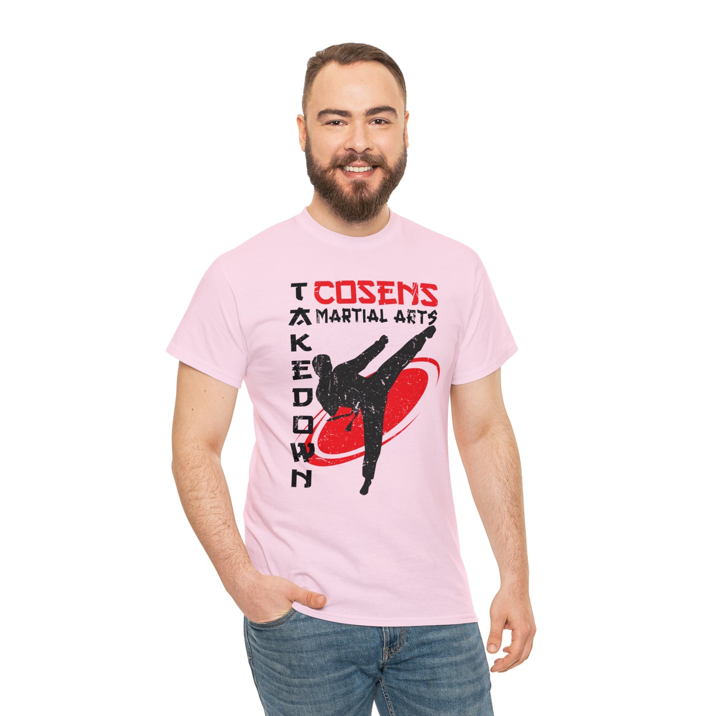 Adult "Takedown" Cosens Martial Arts Unisex Heavy Cotton Tee Unisex Heavy Cotton Tee