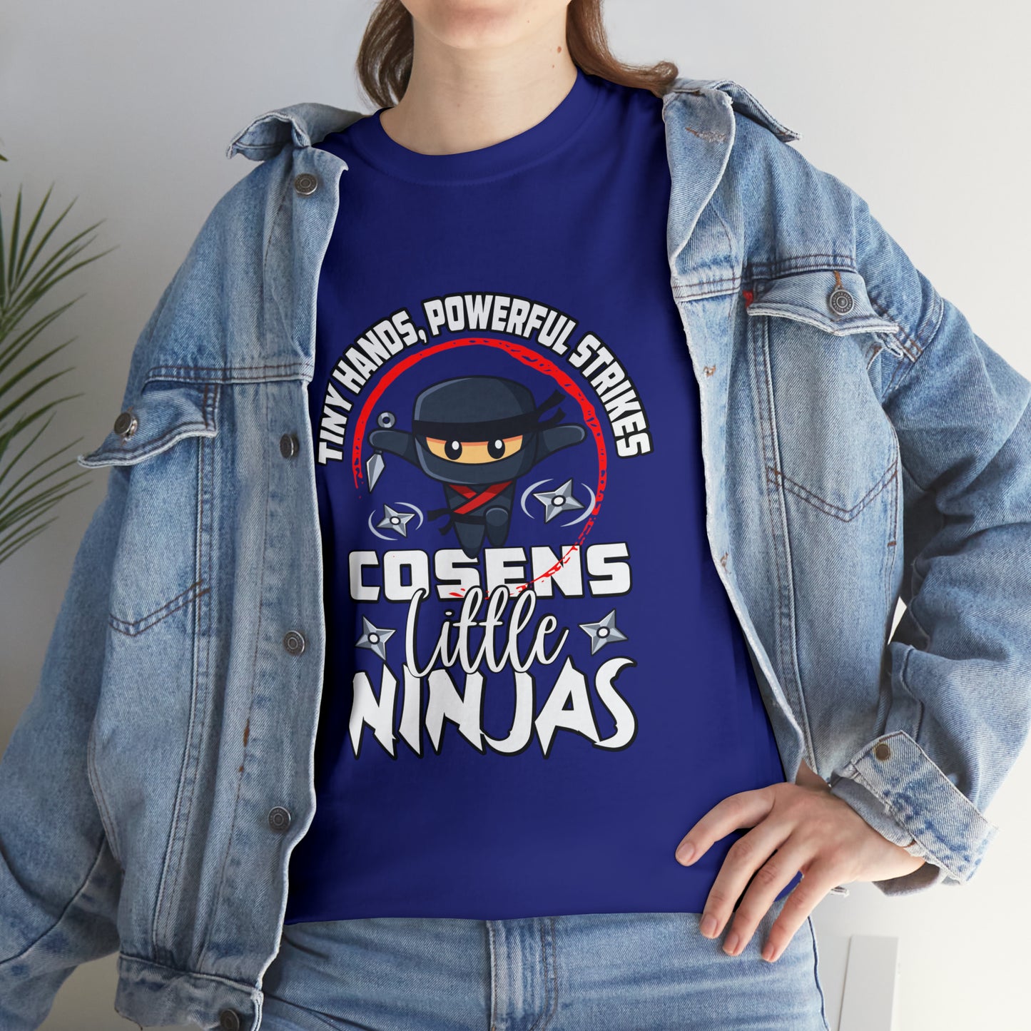 Little Ninjas Adult Unisex Heavy Cotton Tee