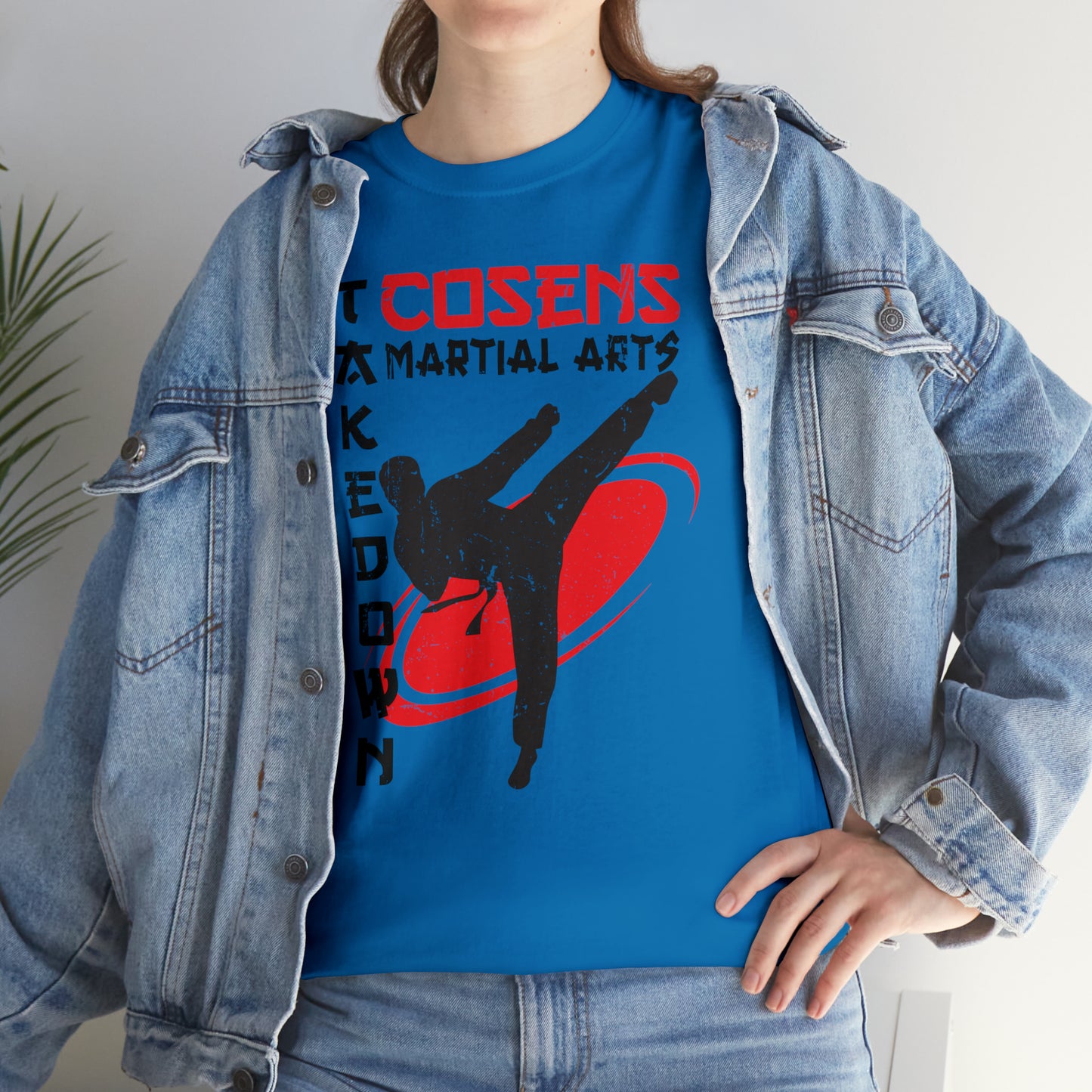 Adult "Takedown" Cosens Martial Arts Unisex Heavy Cotton Tee Unisex Heavy Cotton Tee