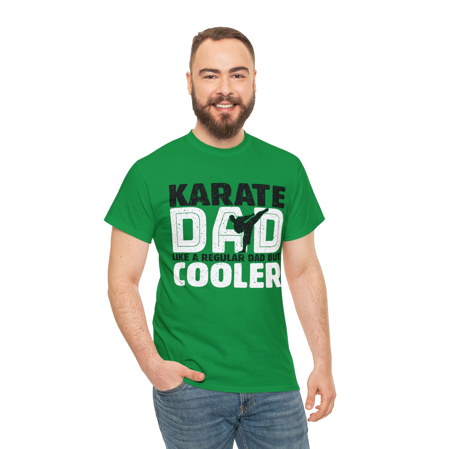 Karate Dad Heavy Cotton Tee