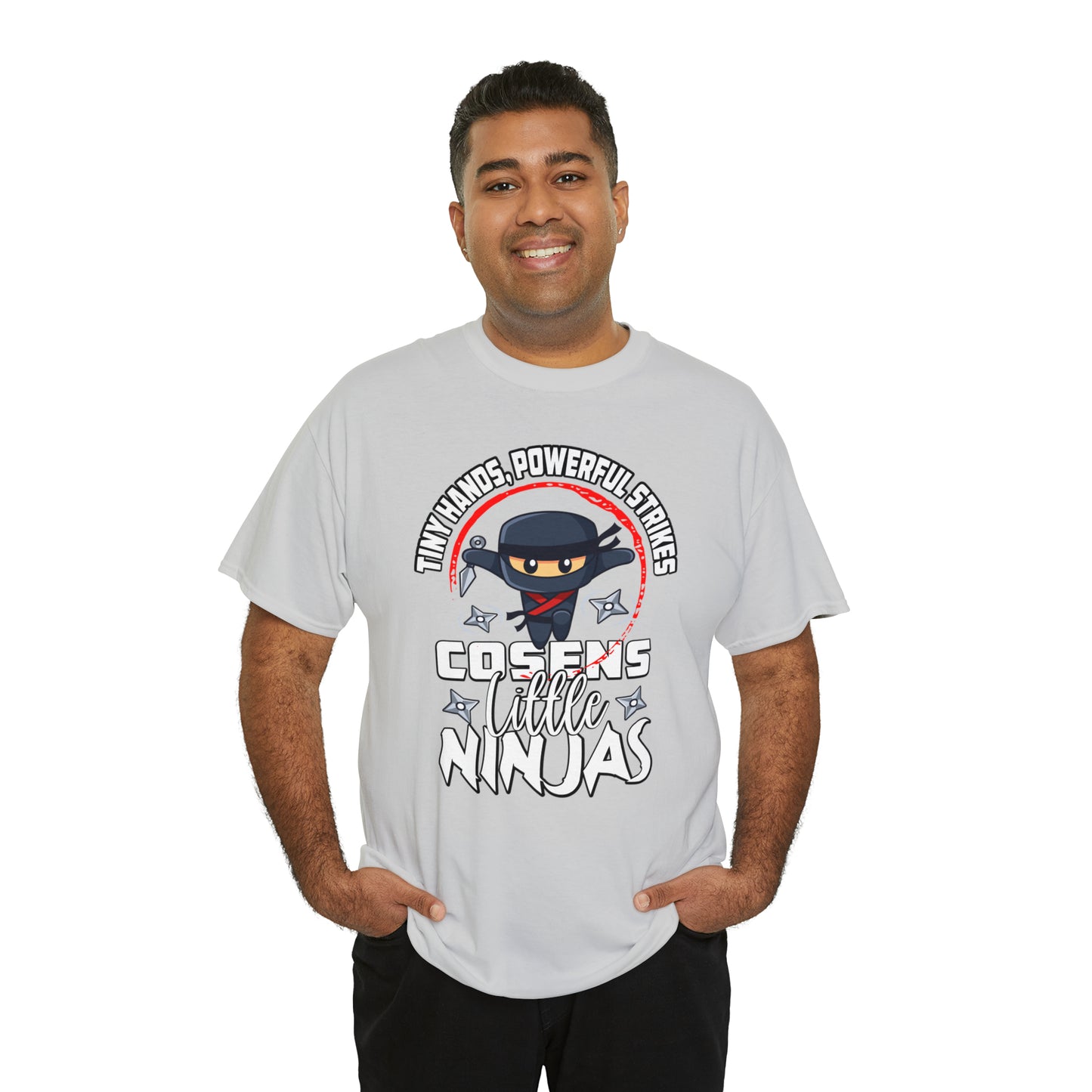 Adult "Little Ninjas" Cosens Martial Arts Unisex Heavy Cotton Tee Unisex Heavy Cotton Tee