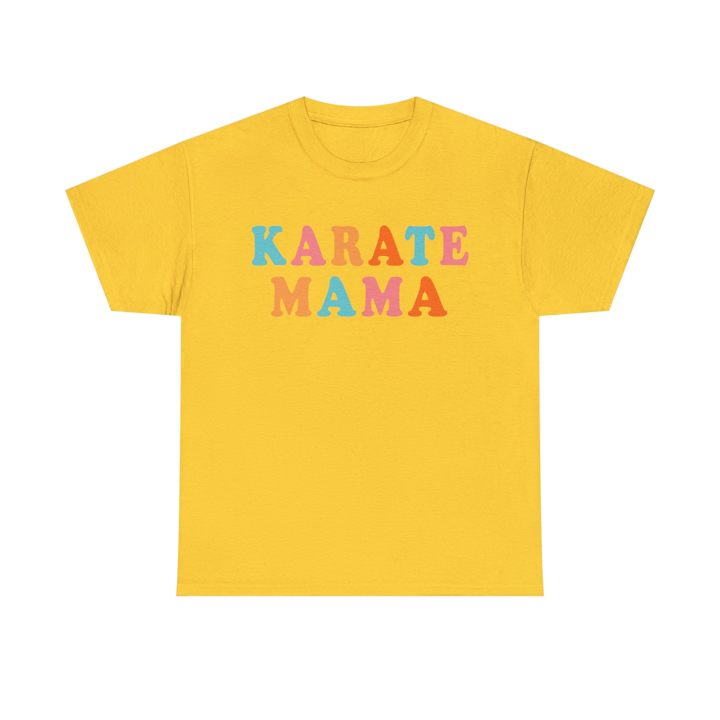 Karate Mama, Shirt For Mom, Heavy Cotton Tee