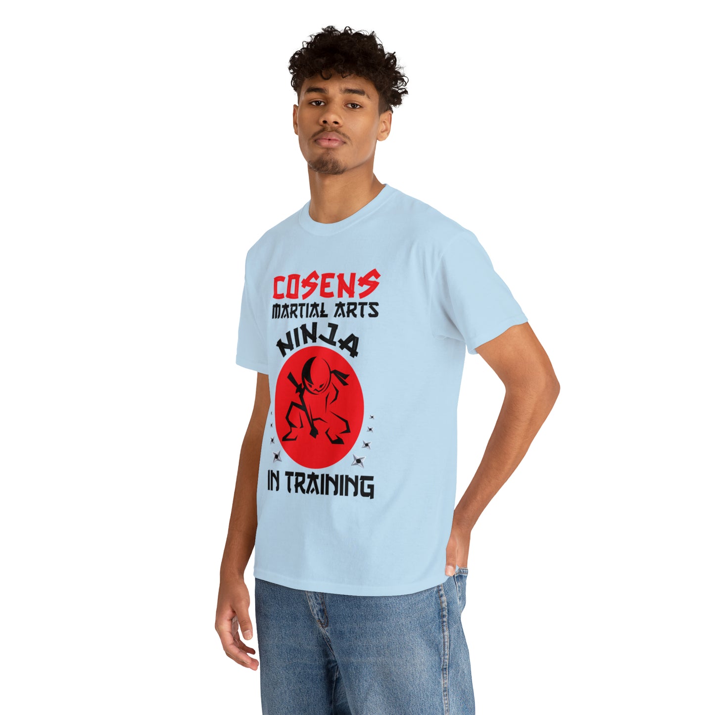 Adult "Ninja in Training" Unisex Heavy Cotton Tee