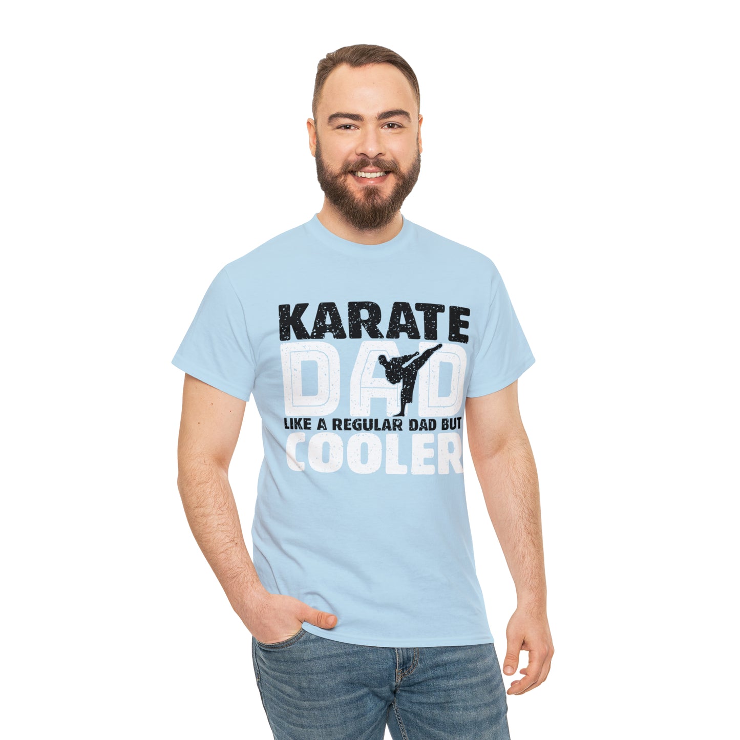 Karate Dad Heavy Cotton Tee