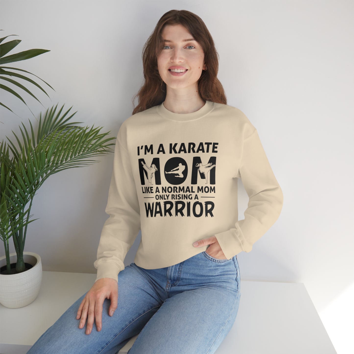 Cosens I'm a Karate Mom Heavy Blend™ Crewneck Sweatshirt