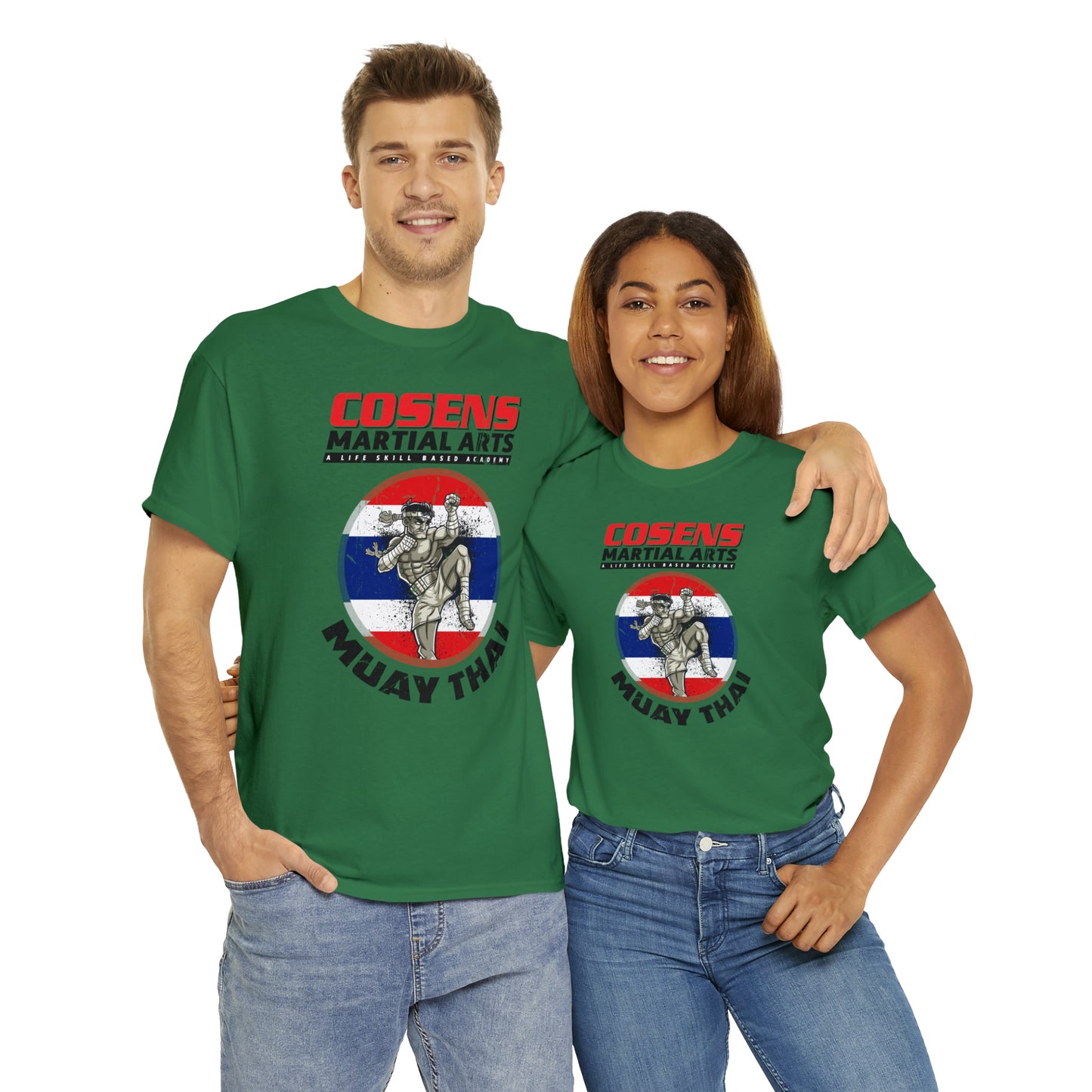 Adult "Muay Thai" Cosens Martial Arts Unisex Heavy Cotton Tee Unisex Heavy Cotton Tee