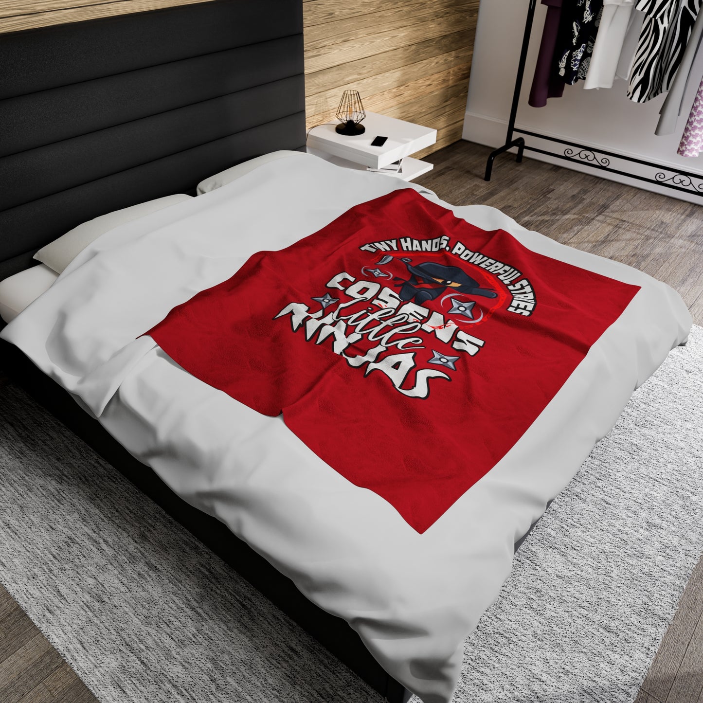 Little Ninja Cozy Blanket – Softness Meets Martial Arts Spirit