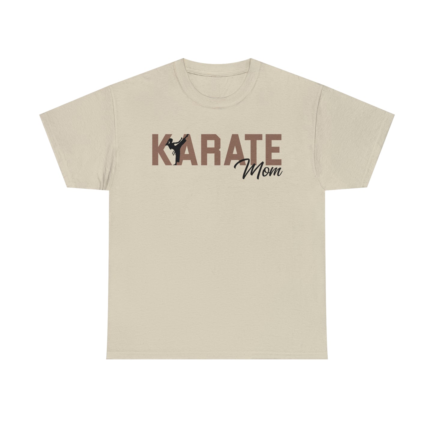Karate Mom! Shirt For Mom Heavy Cotton Tee
